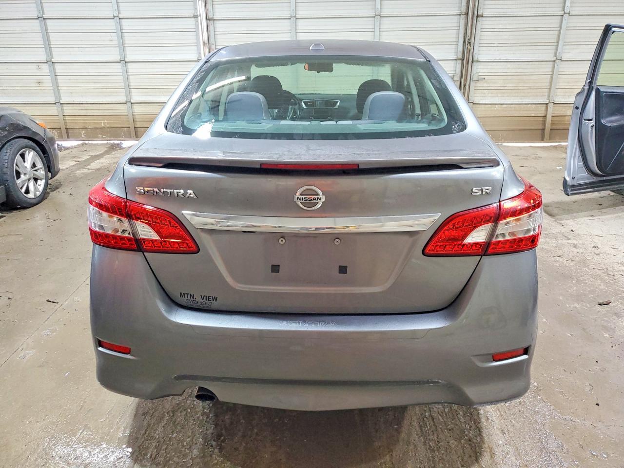 2015 Nissan Sentra Sr Gray vin: 3N1AB7AP3FY226036