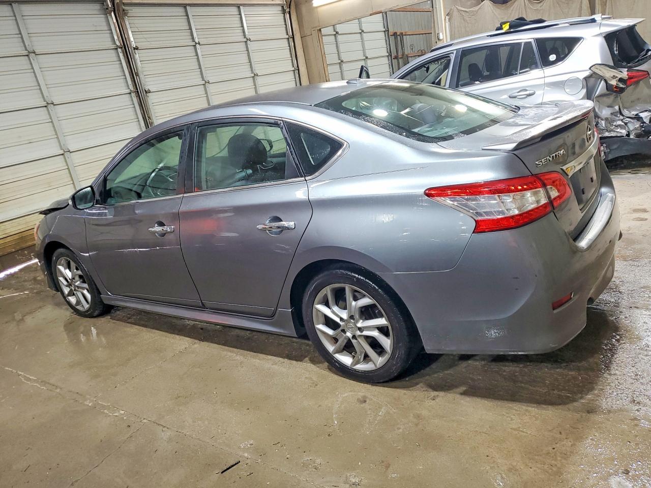 2015 Nissan Sentra Sr Gray vin: 3N1AB7AP3FY226036