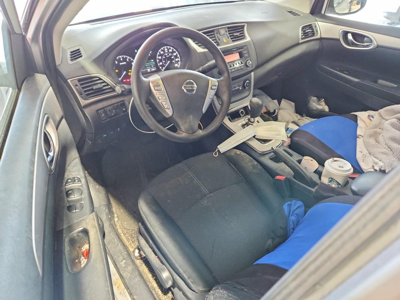 2015 Nissan Sentra S Silver vin: 3N1AB7AP3FY233441