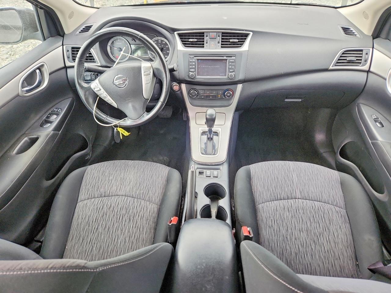2015 Nissan Sentra Sv Black vin: 3N1AB7AP3FY234945