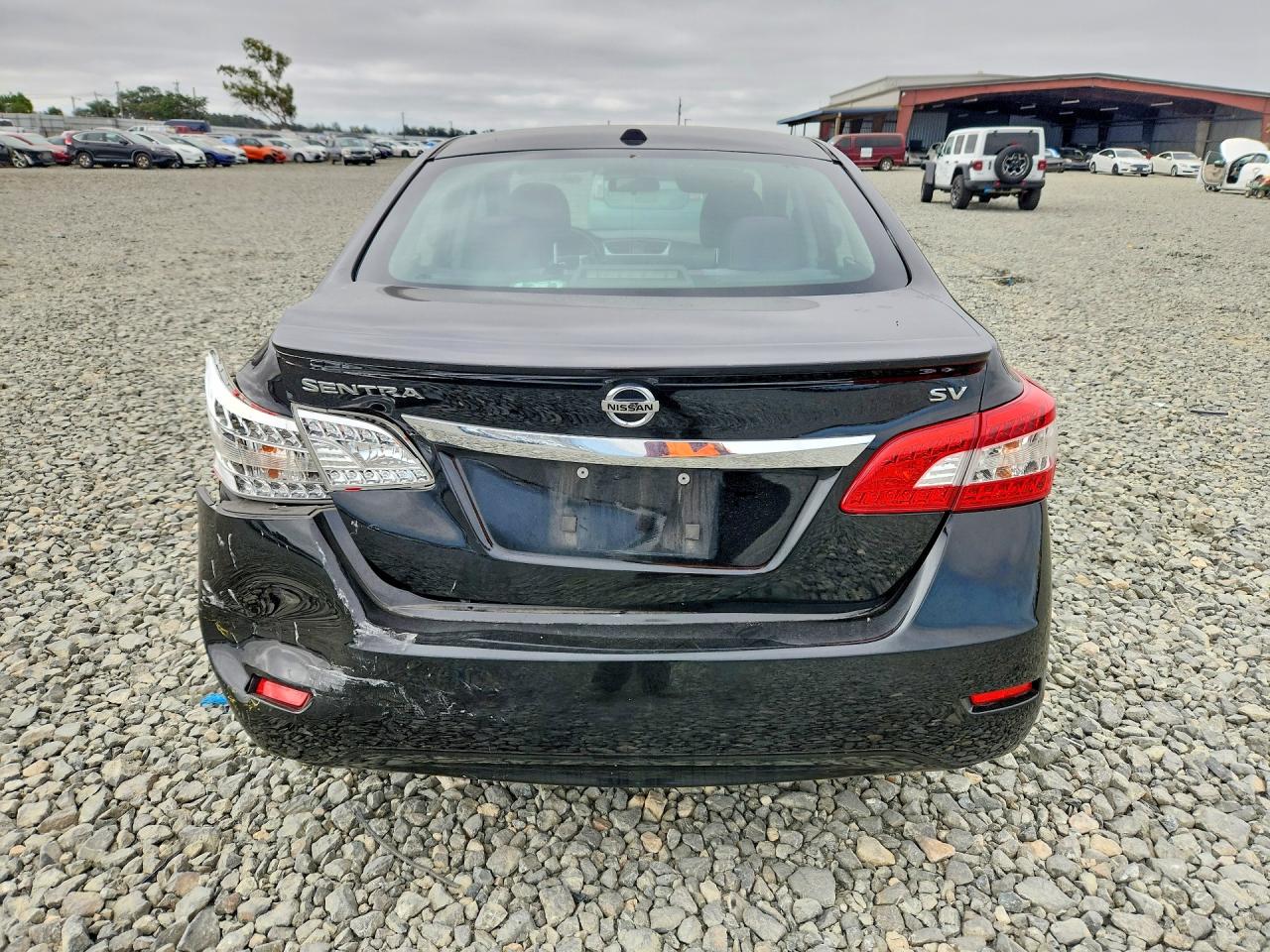 2015 Nissan Sentra Sv Black vin: 3N1AB7AP3FY234945