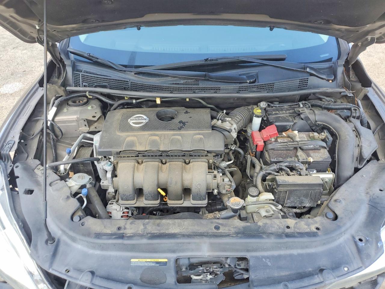 2015 Nissan Sentra Sv Gray vin: 3N1AB7AP3FY237988