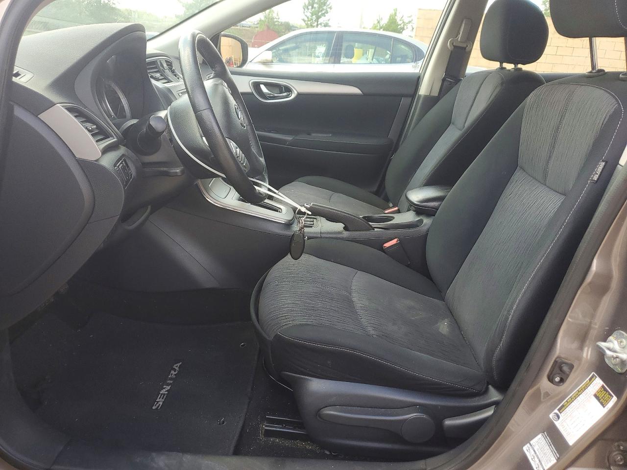 2015 Nissan Sentra Sv Gray vin: 3N1AB7AP3FY237988