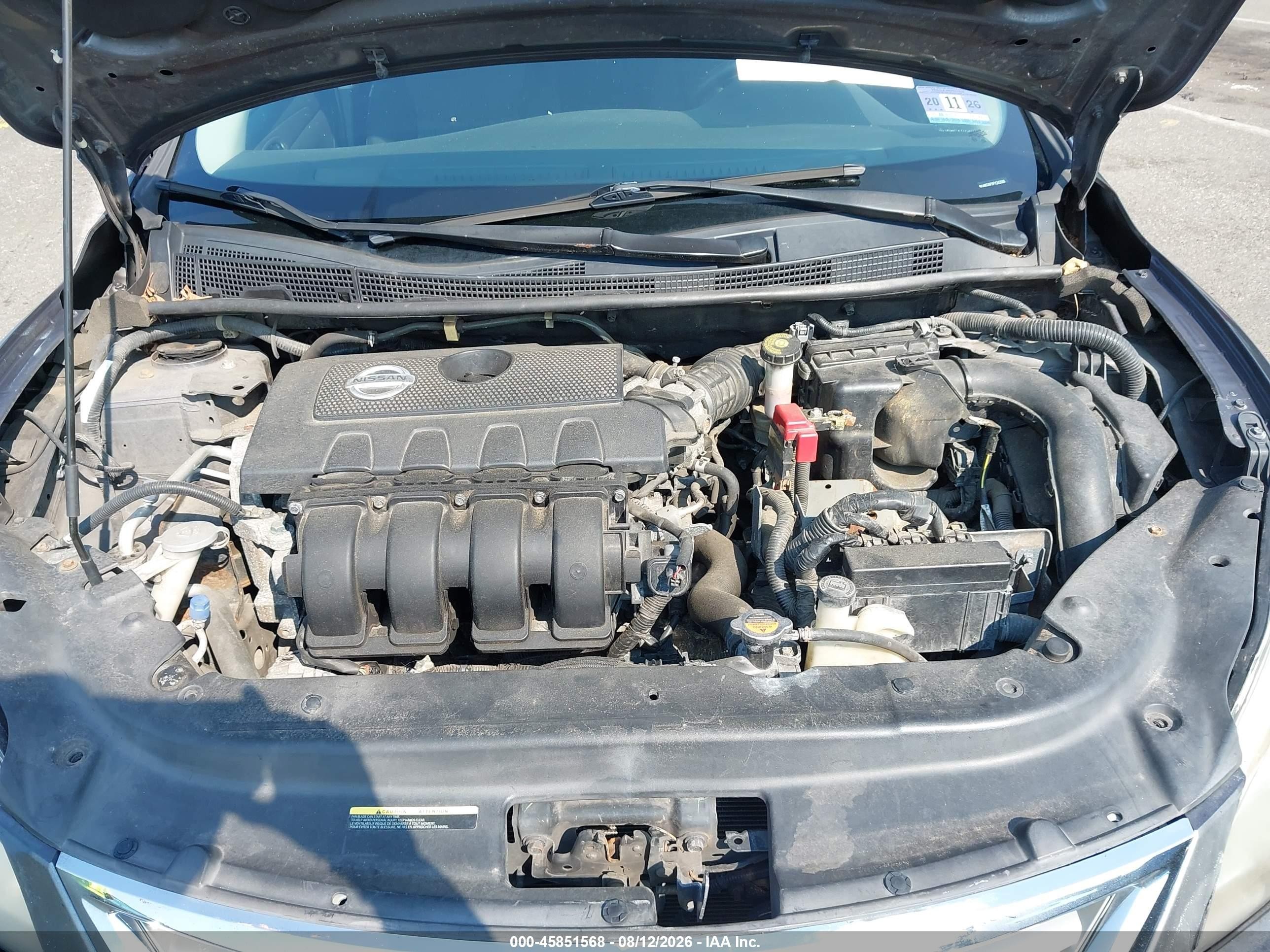 2015 Nissan Sentra Sv Gray vin: 3N1AB7AP3FY242088