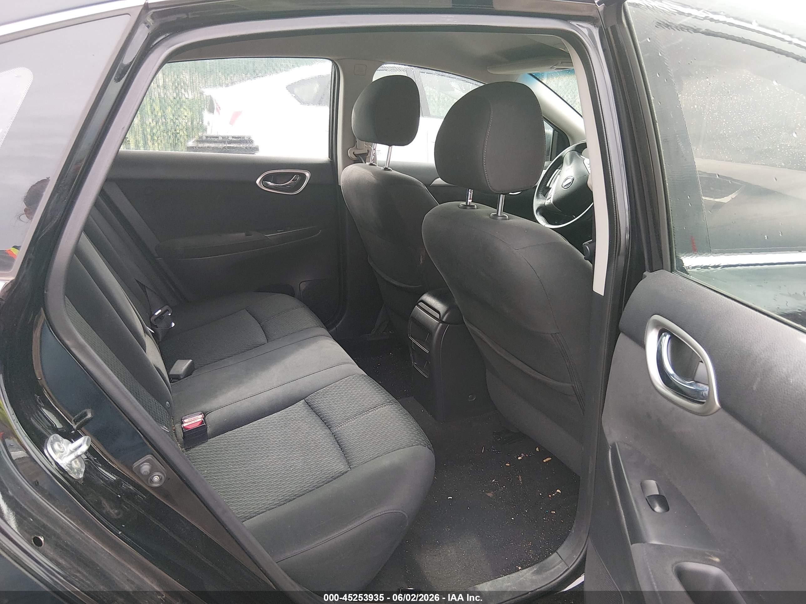 2015 Nissan Sentra Sr Black vin: 3N1AB7AP3FY246058