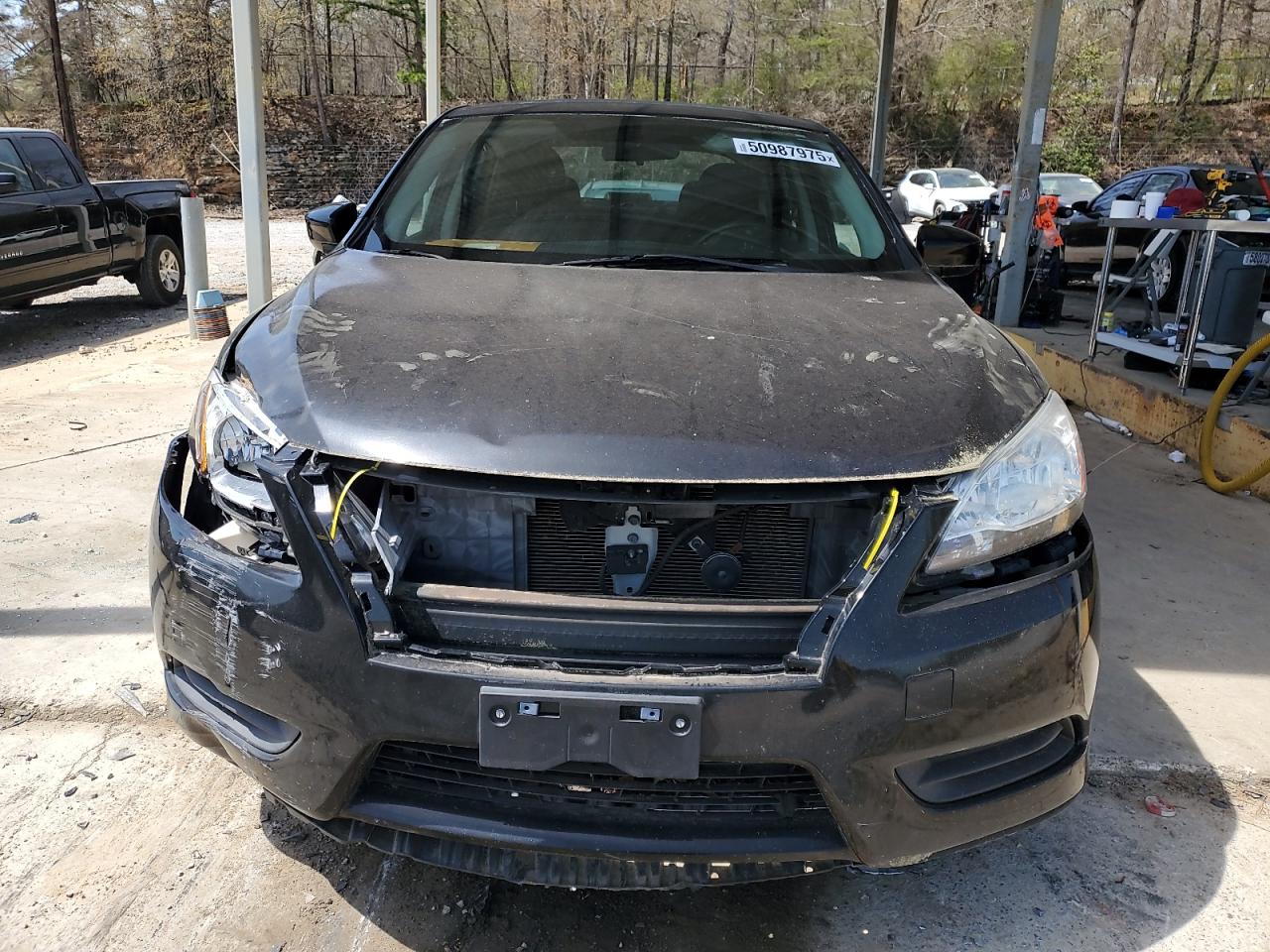 2015 Nissan Sentra Black vin: 3N1AB7AP3FY250515