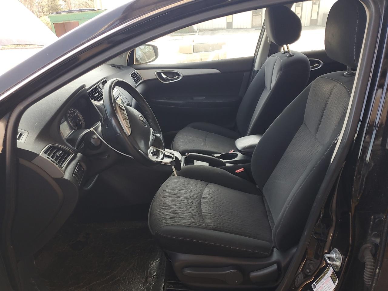 2015 Nissan Sentra Black vin: 3N1AB7AP3FY250515