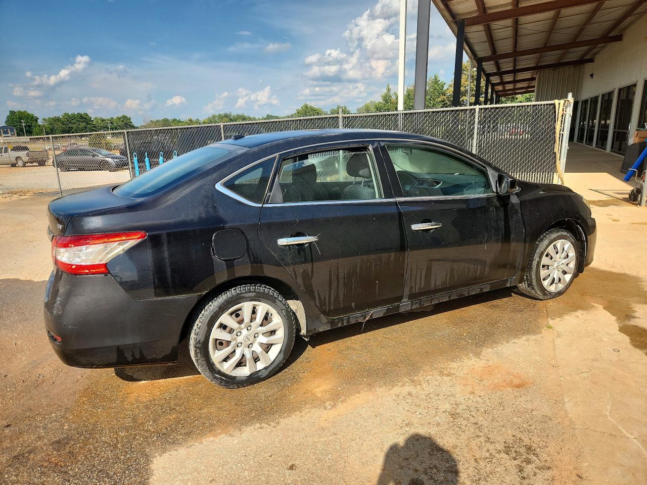 2015 Nissan Sentra Sv Black vin: 3N1AB7AP3FY250515