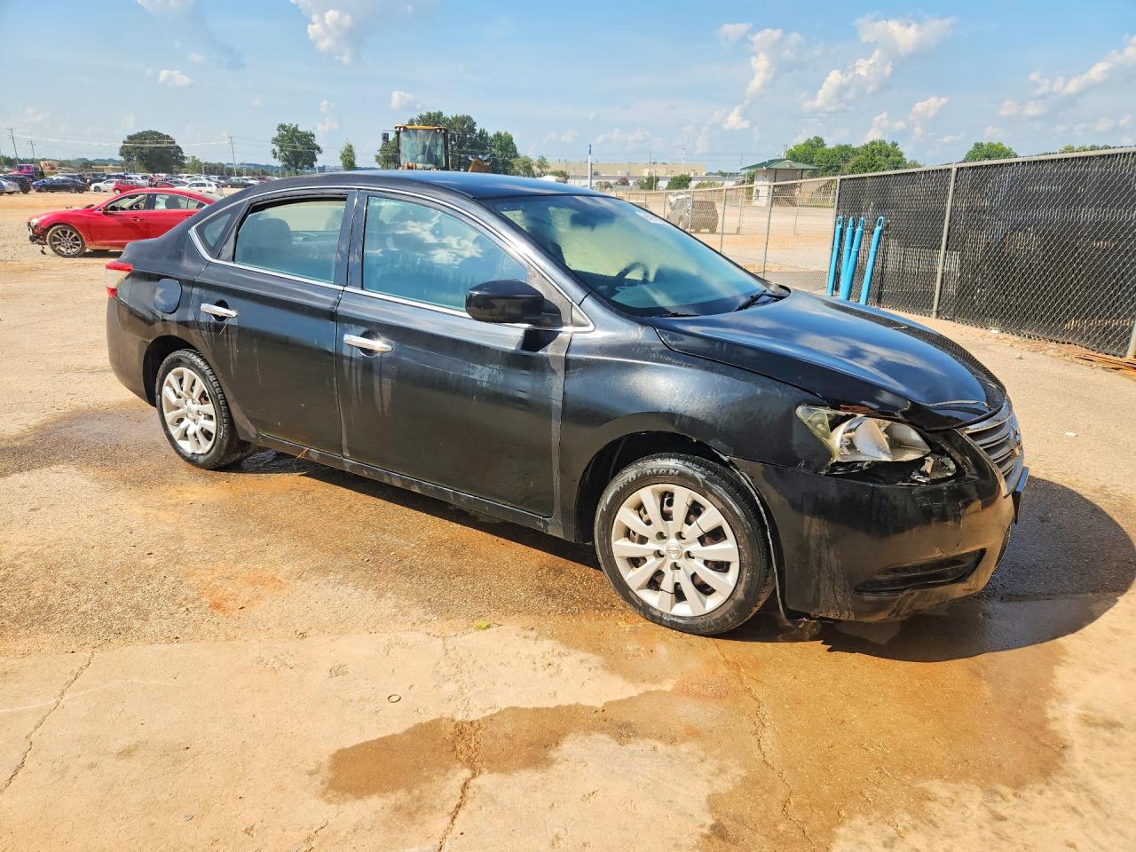 2015 Nissan Sentra Sv Black vin: 3N1AB7AP3FY250515