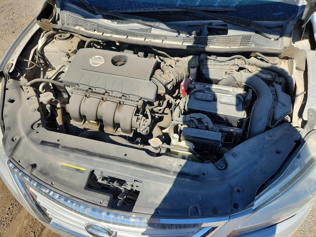 2015 Nissan Sentra S Silver vin: 3N1AB7AP3FY250577