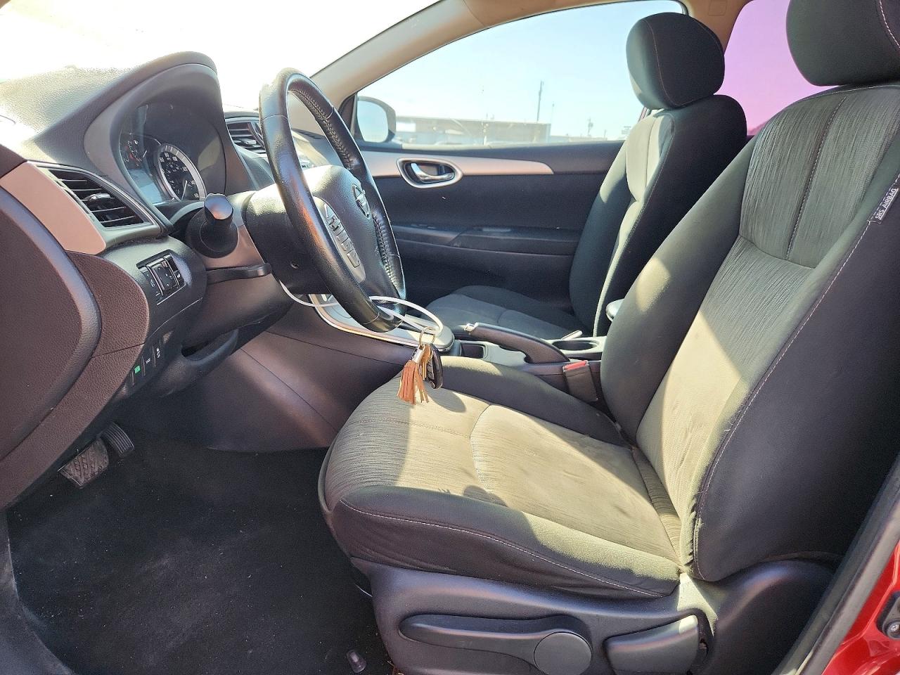 2015 Nissan Sentra Sv Burgundy vin: 3N1AB7AP3FY252040
