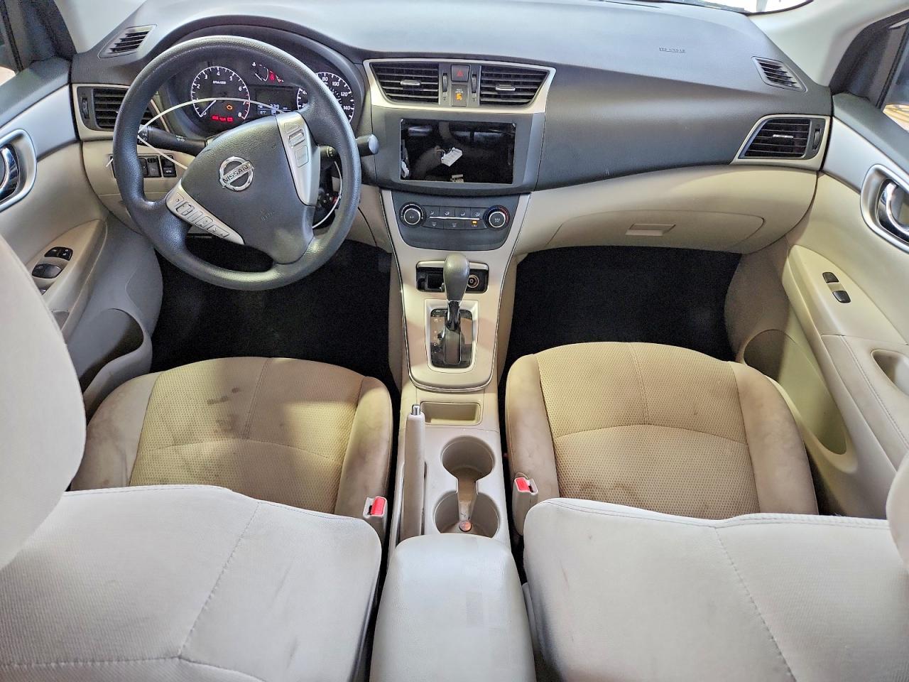2015 Nissan Sentra S Белый vin: 3N1AB7AP3FY252183