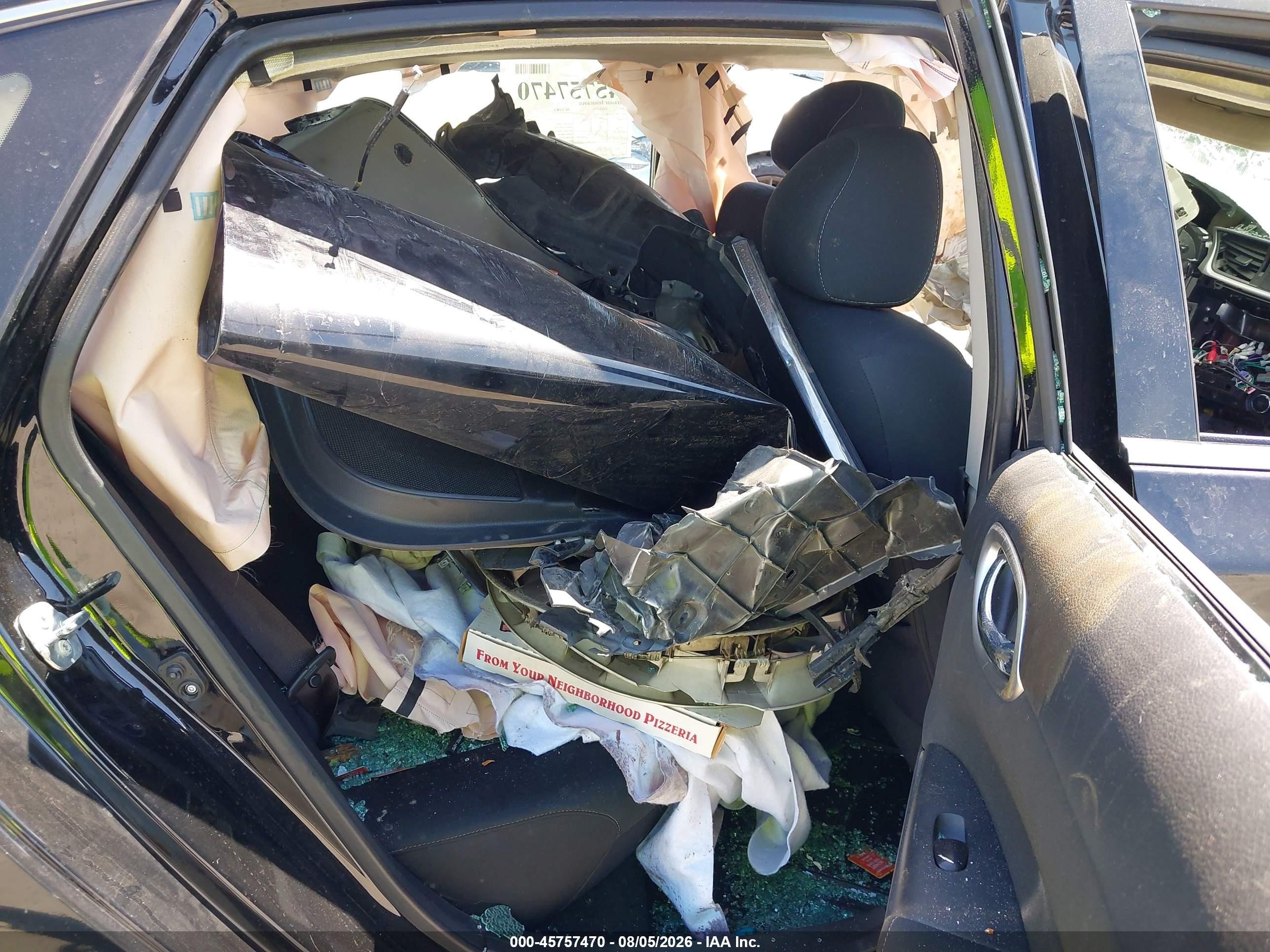 2015 Nissan Sentra S Черный vin: 3N1AB7AP3FY256007
