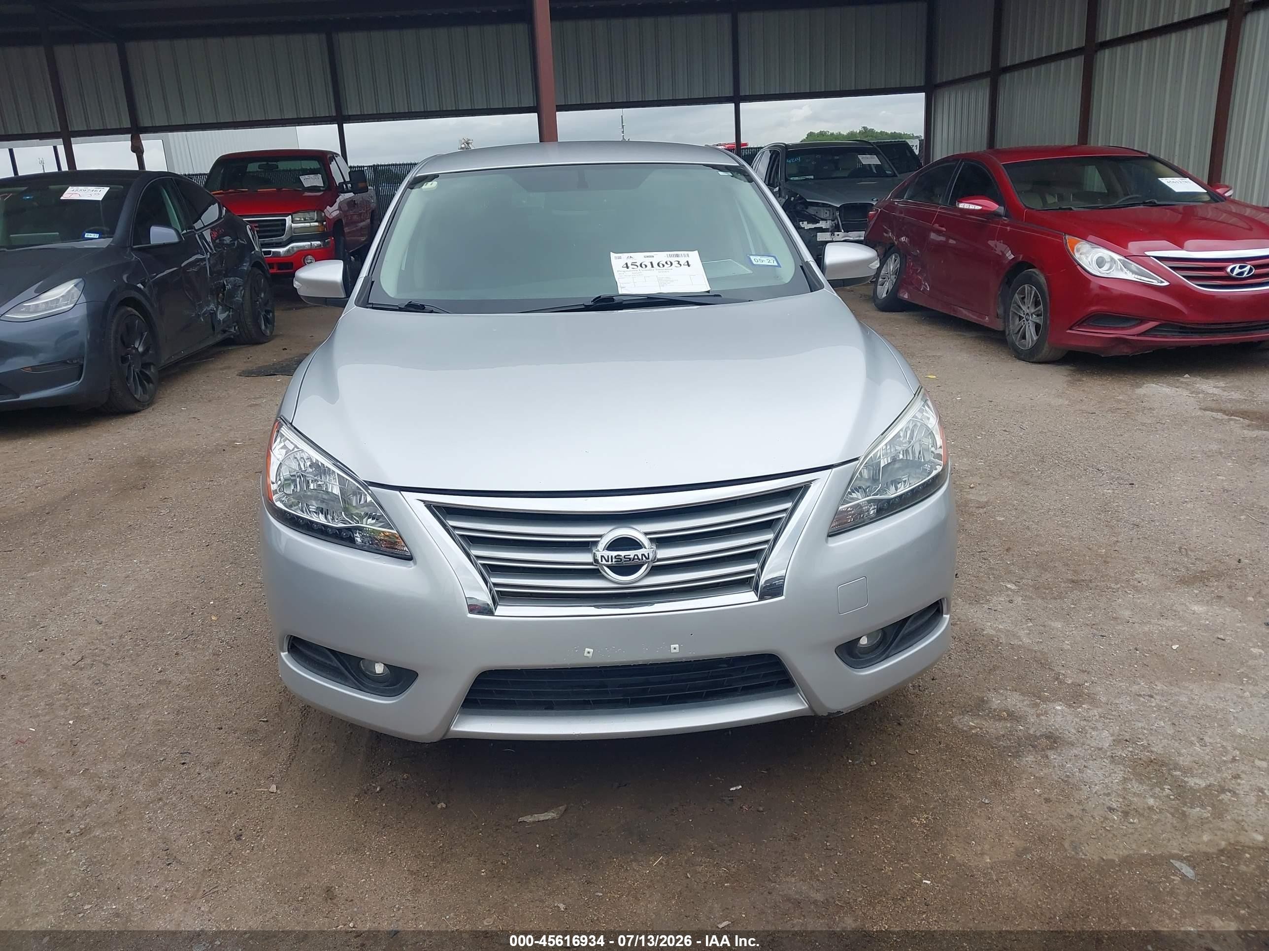 2015 Nissan Sentra Sl Silver vin: 3N1AB7AP3FY256542