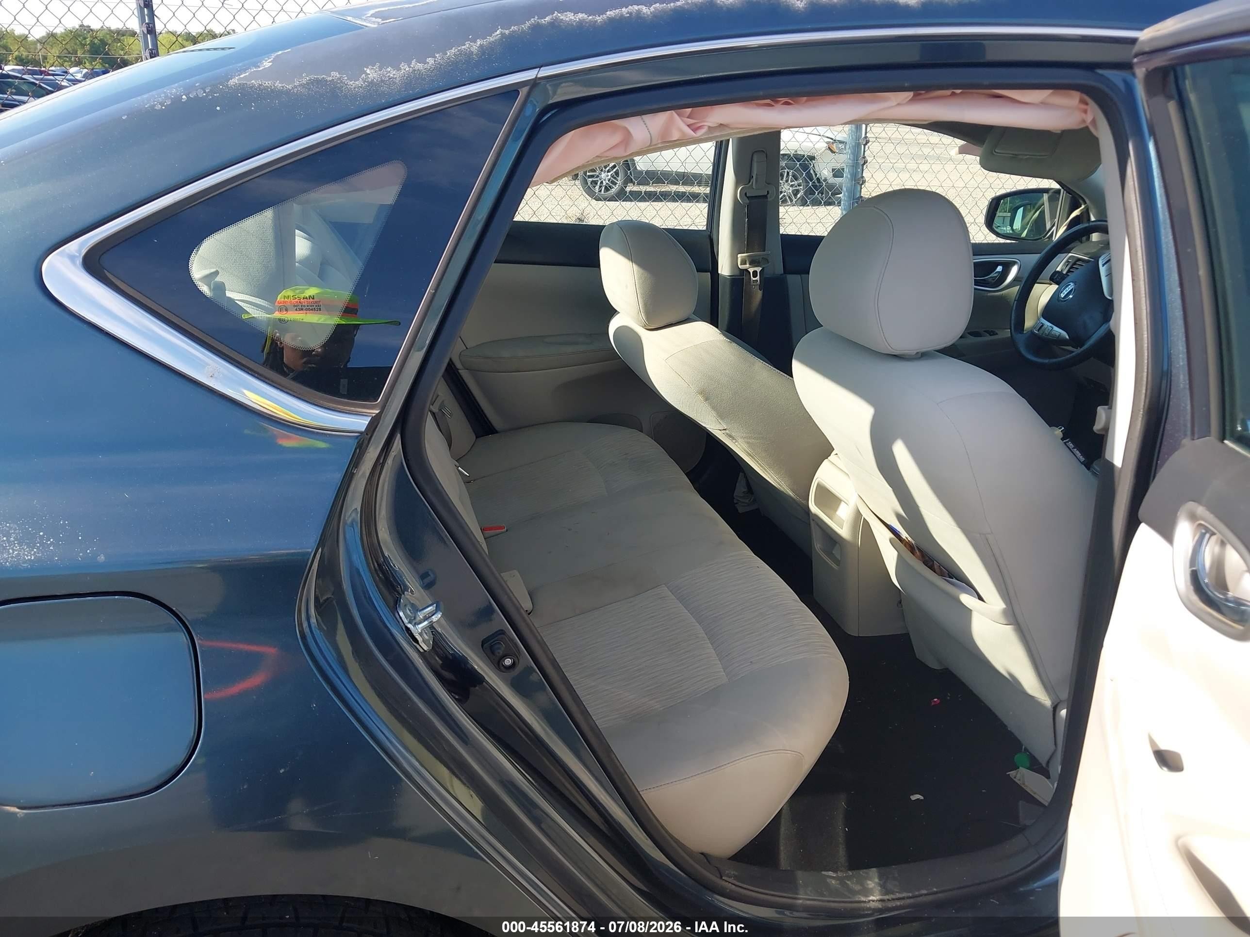 2015 Nissan Sentra Fe+ S/s/sl/sr/sv Blue vin: 3N1AB7AP3FY258033