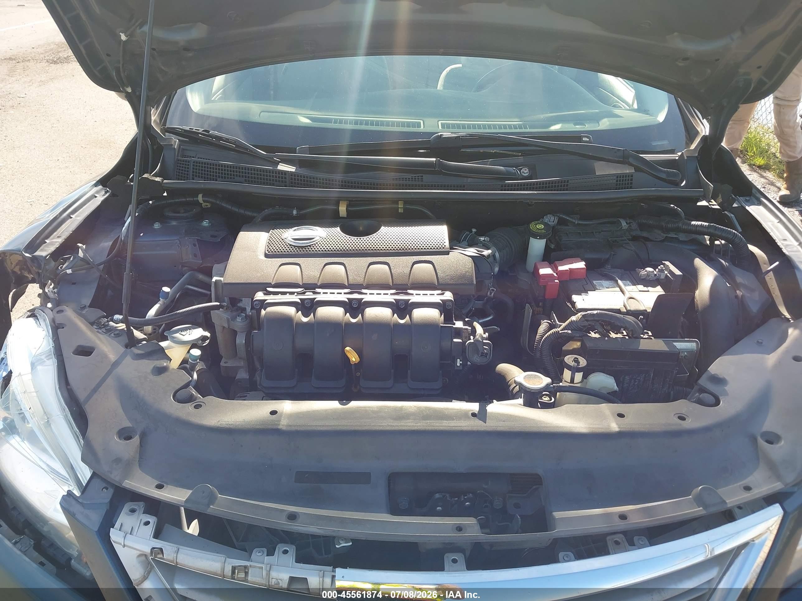 2015 Nissan Sentra Fe+ S/s/sl/sr/sv Blue vin: 3N1AB7AP3FY258033
