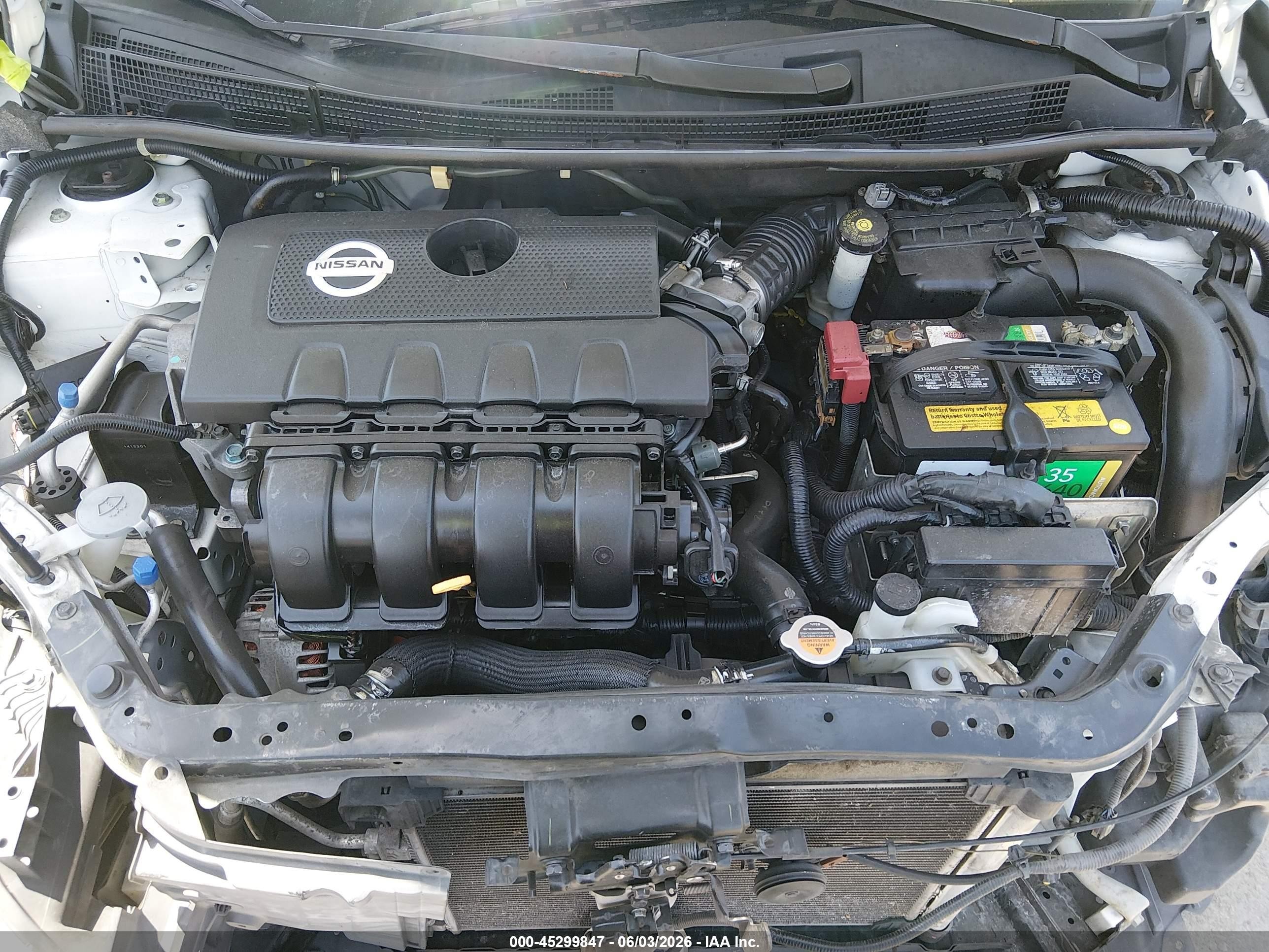 2015 Nissan Sentra S Белый vin: 3N1AB7AP3FY264169