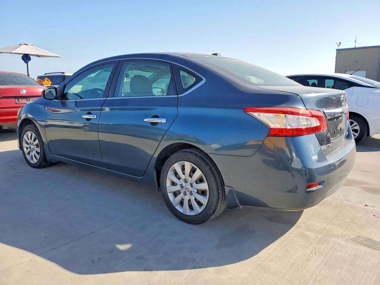 2015 Nissan Sentra Sv Blue vin: 3N1AB7AP3FY270067