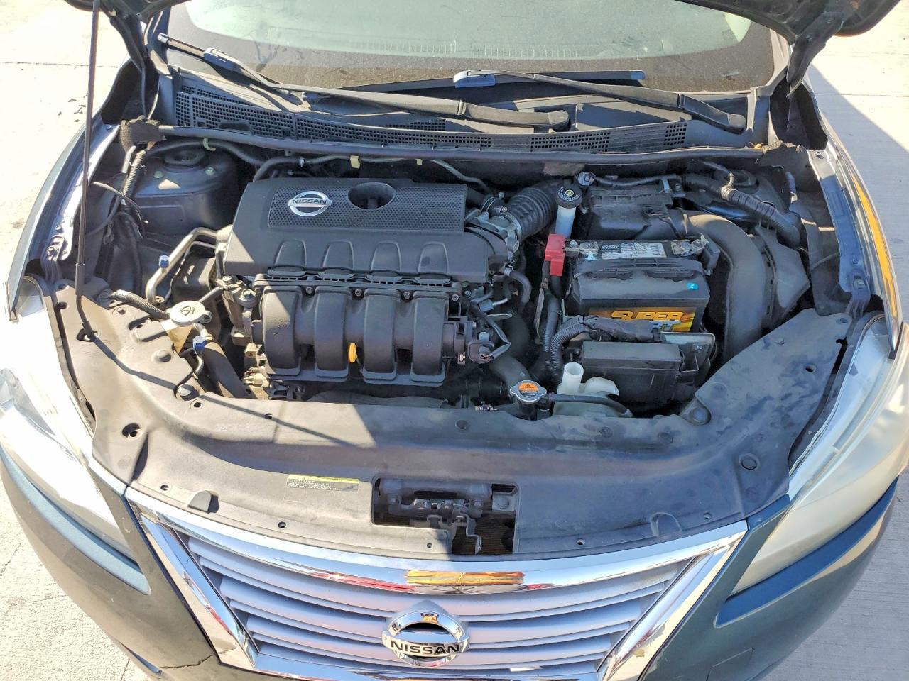 2015 Nissan Sentra Sv Blue vin: 3N1AB7AP3FY270067