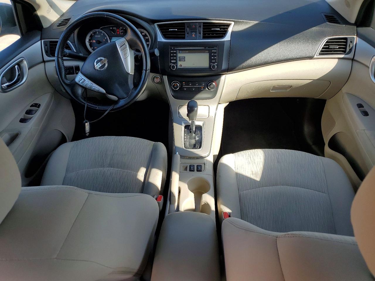 2015 Nissan Sentra Sv Blue vin: 3N1AB7AP3FY270067