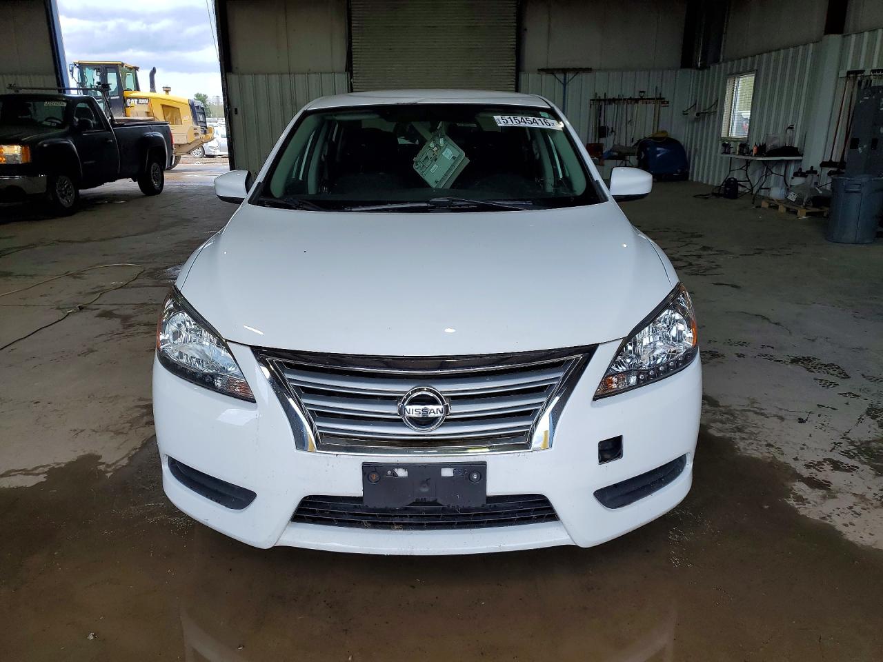 2015 Nissan Sentra Sv White vin: 3N1AB7AP3FY273583