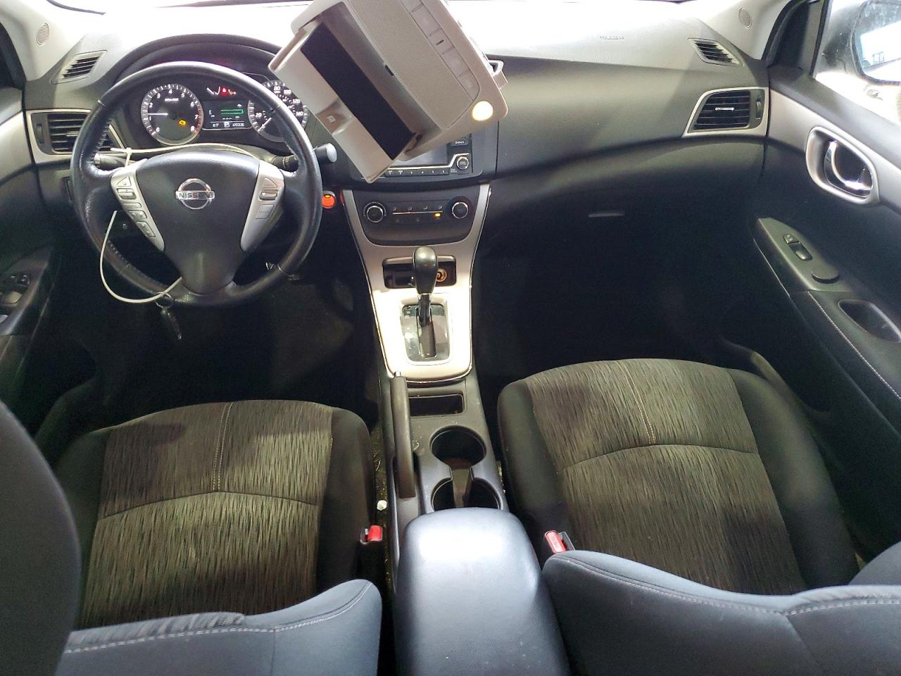 2015 Nissan Sentra Sv White vin: 3N1AB7AP3FY273583