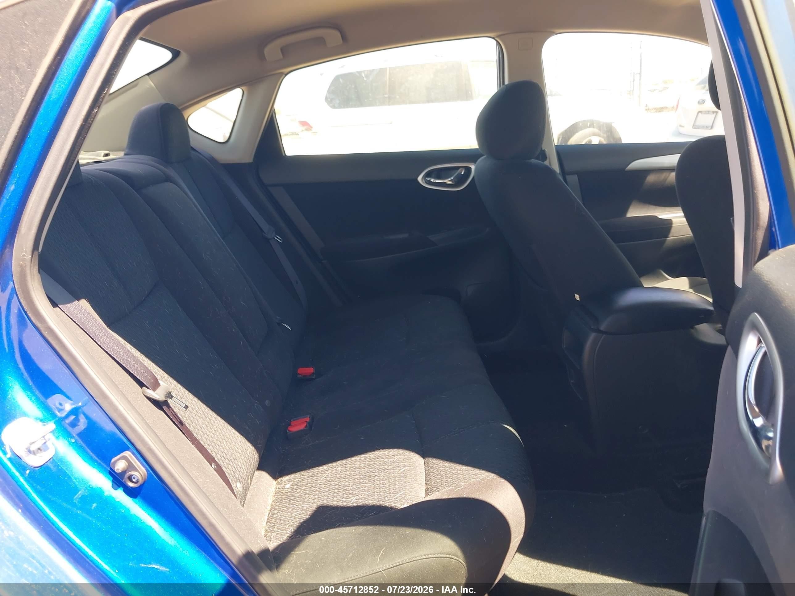 2015 Nissan Sentra Sr Blue vin: 3N1AB7AP3FY275088