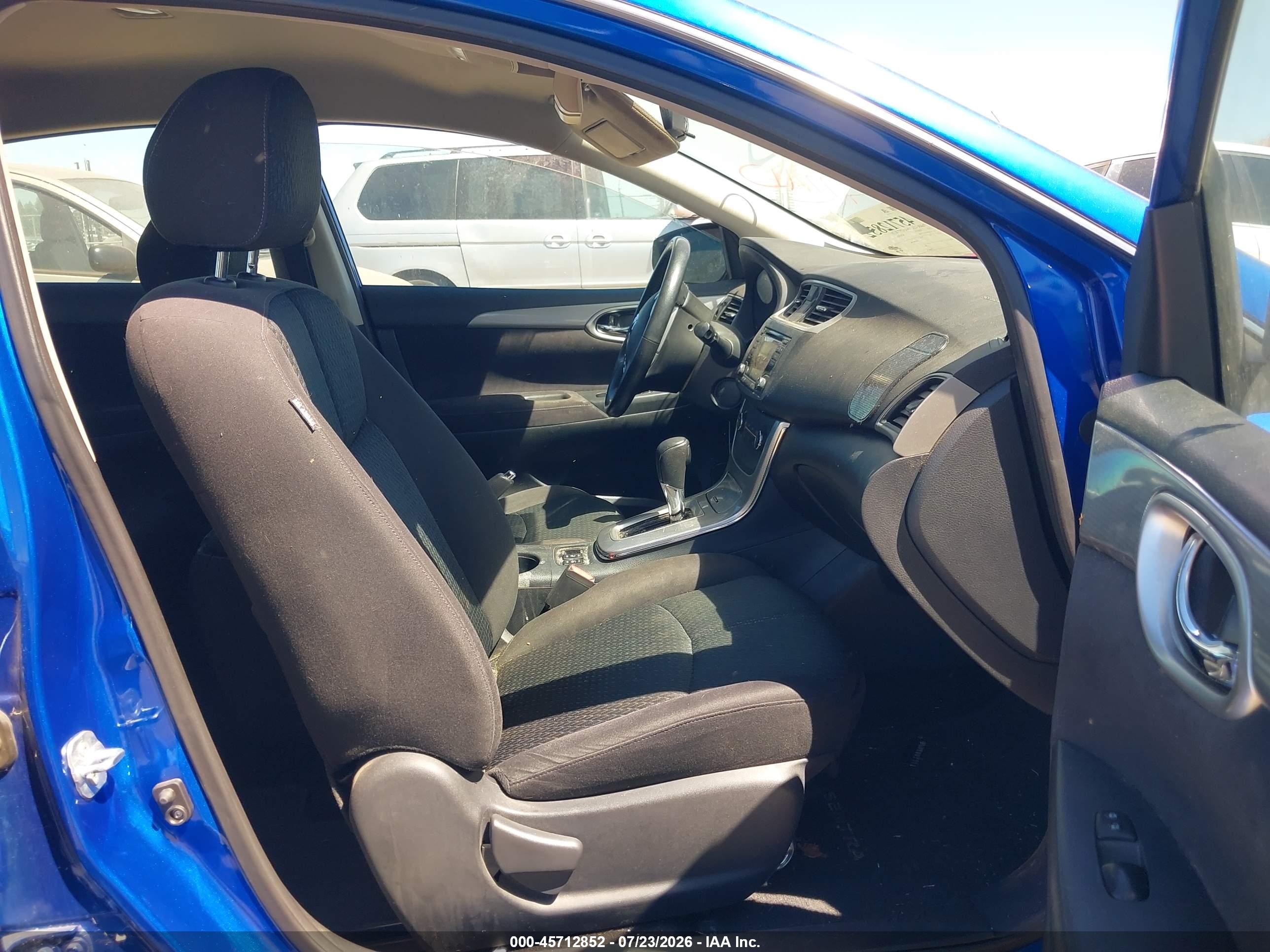 2015 Nissan Sentra Sr Blue vin: 3N1AB7AP3FY275088