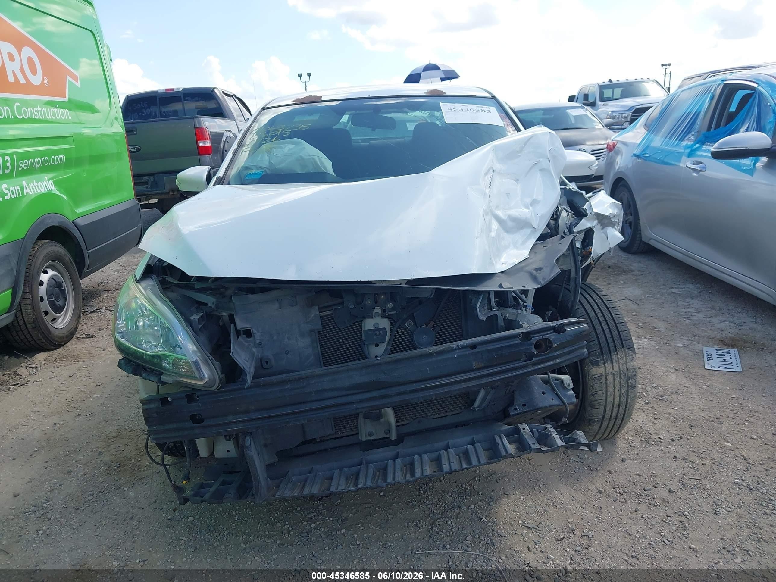 2015 Nissan Sentra Sr White vin: 3N1AB7AP3FY276015