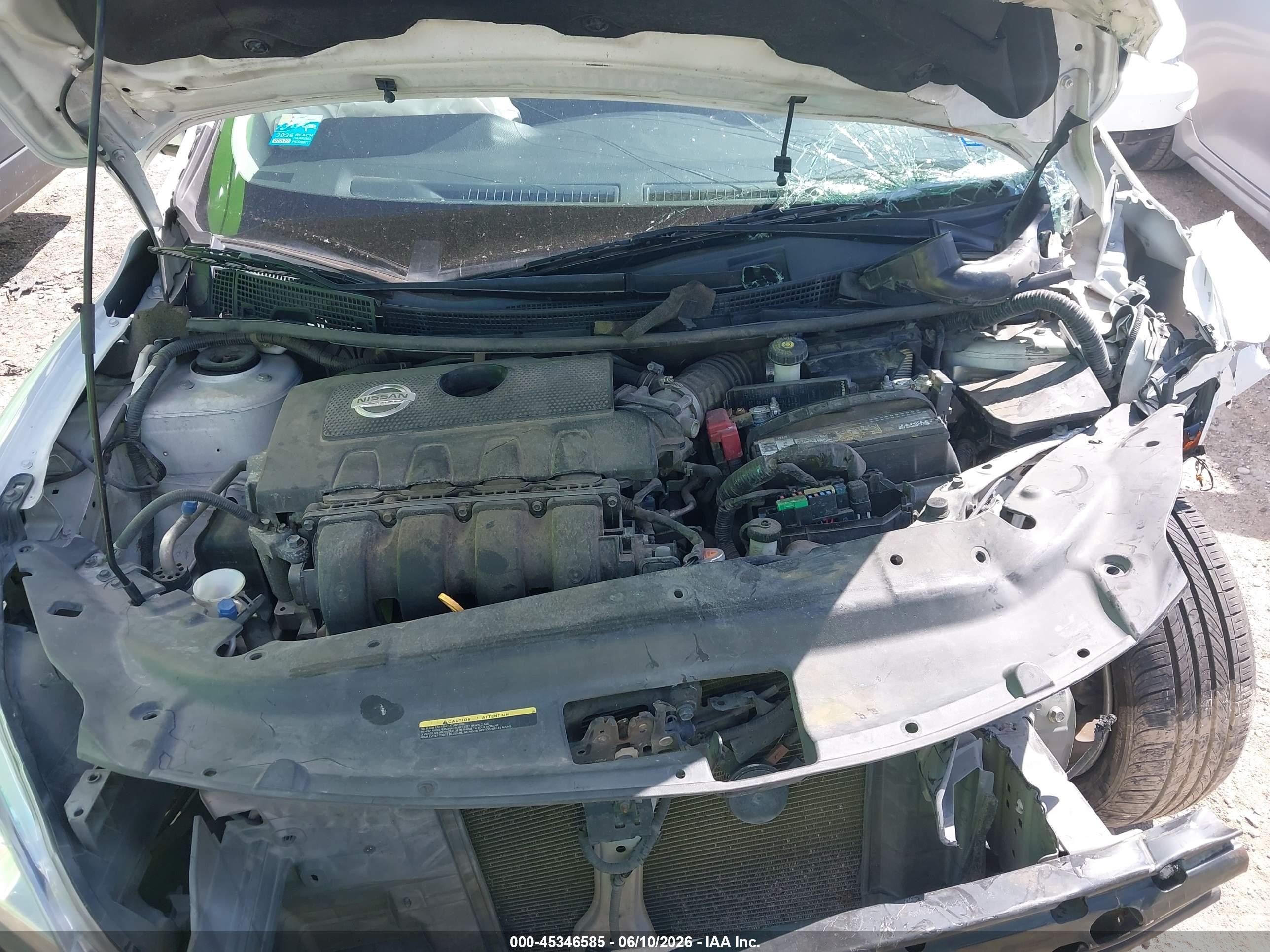 2015 Nissan Sentra Sr White vin: 3N1AB7AP3FY276015