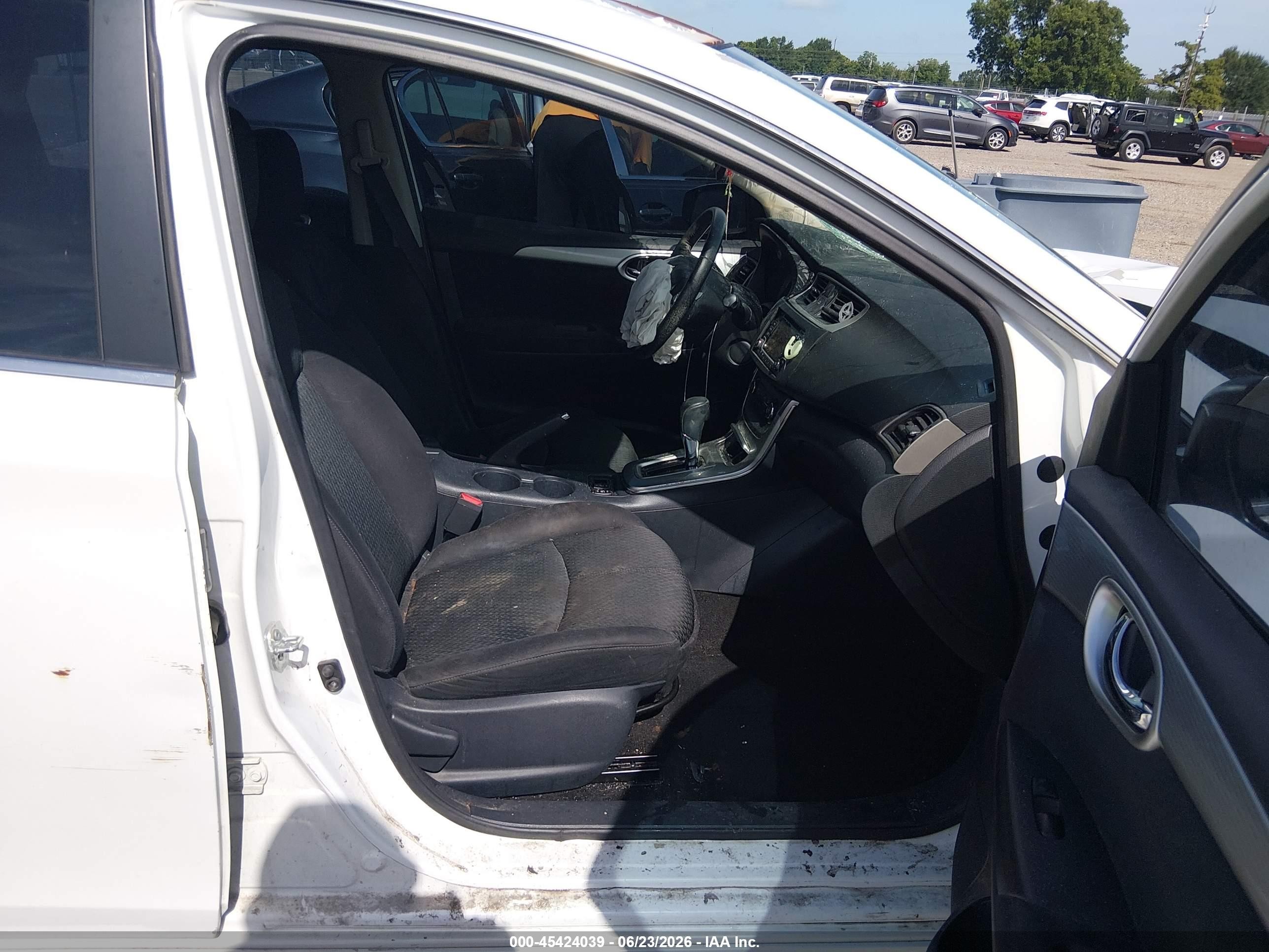2015 Nissan Sentra Sr White vin: 3N1AB7AP3FY276466