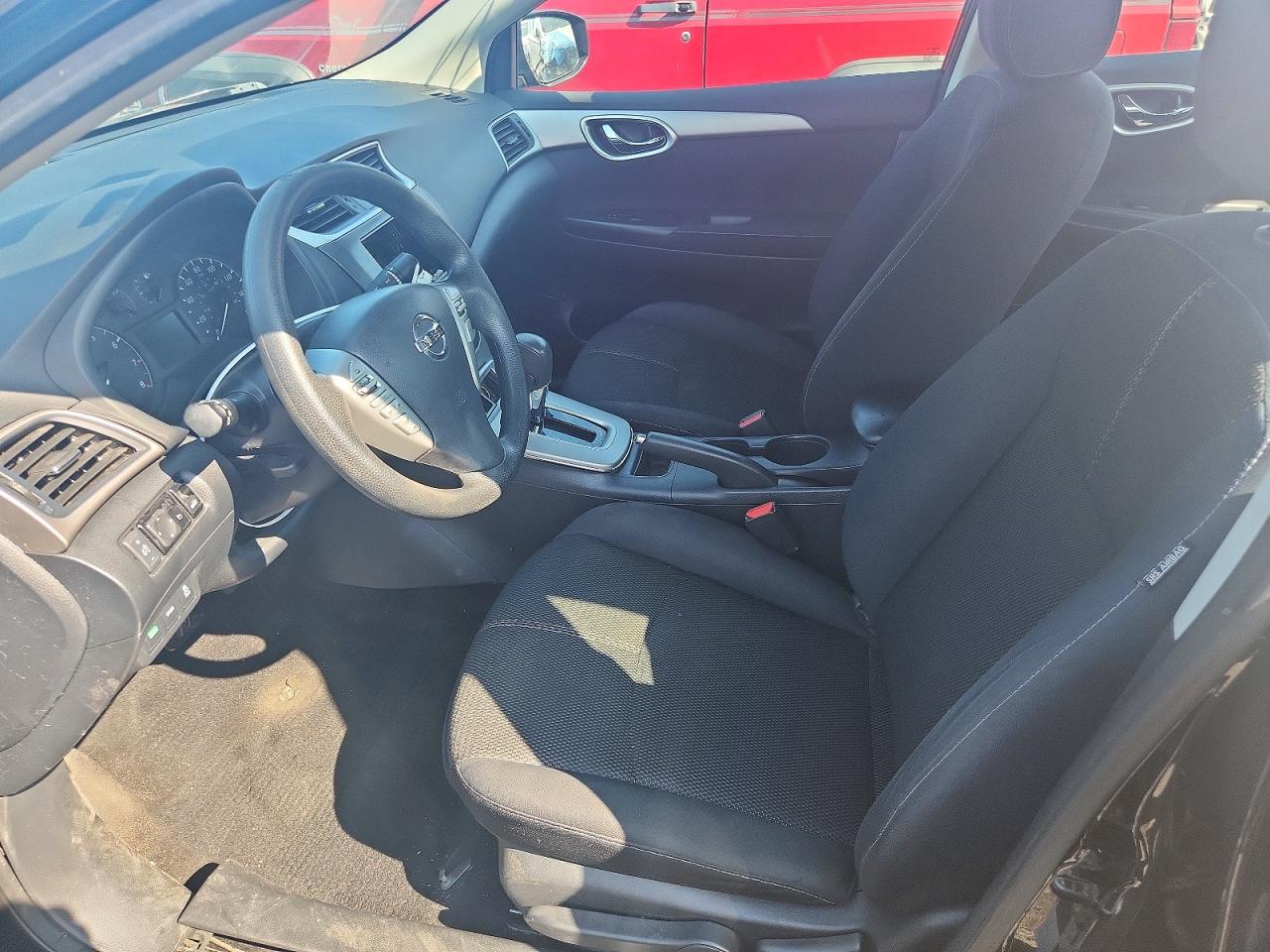 2015 Nissan Sentra S Black vin: 3N1AB7AP3FY283191