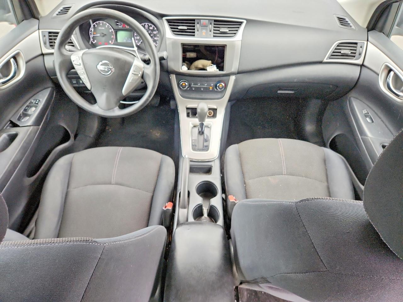 2015 Nissan Sentra S Black vin: 3N1AB7AP3FY283191