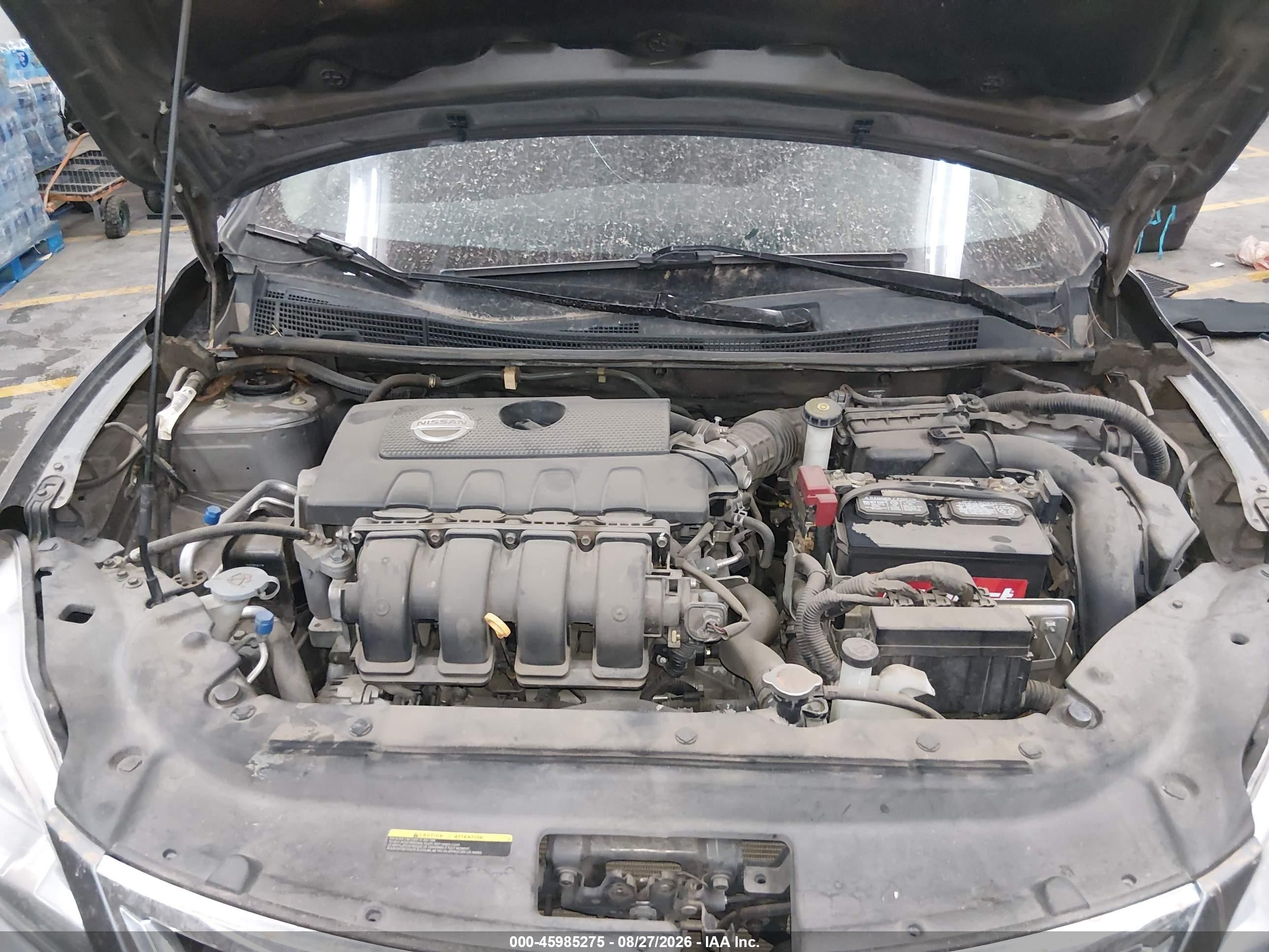 2015 Nissan Sentra Sr Gray vin: 3N1AB7AP3FY285166