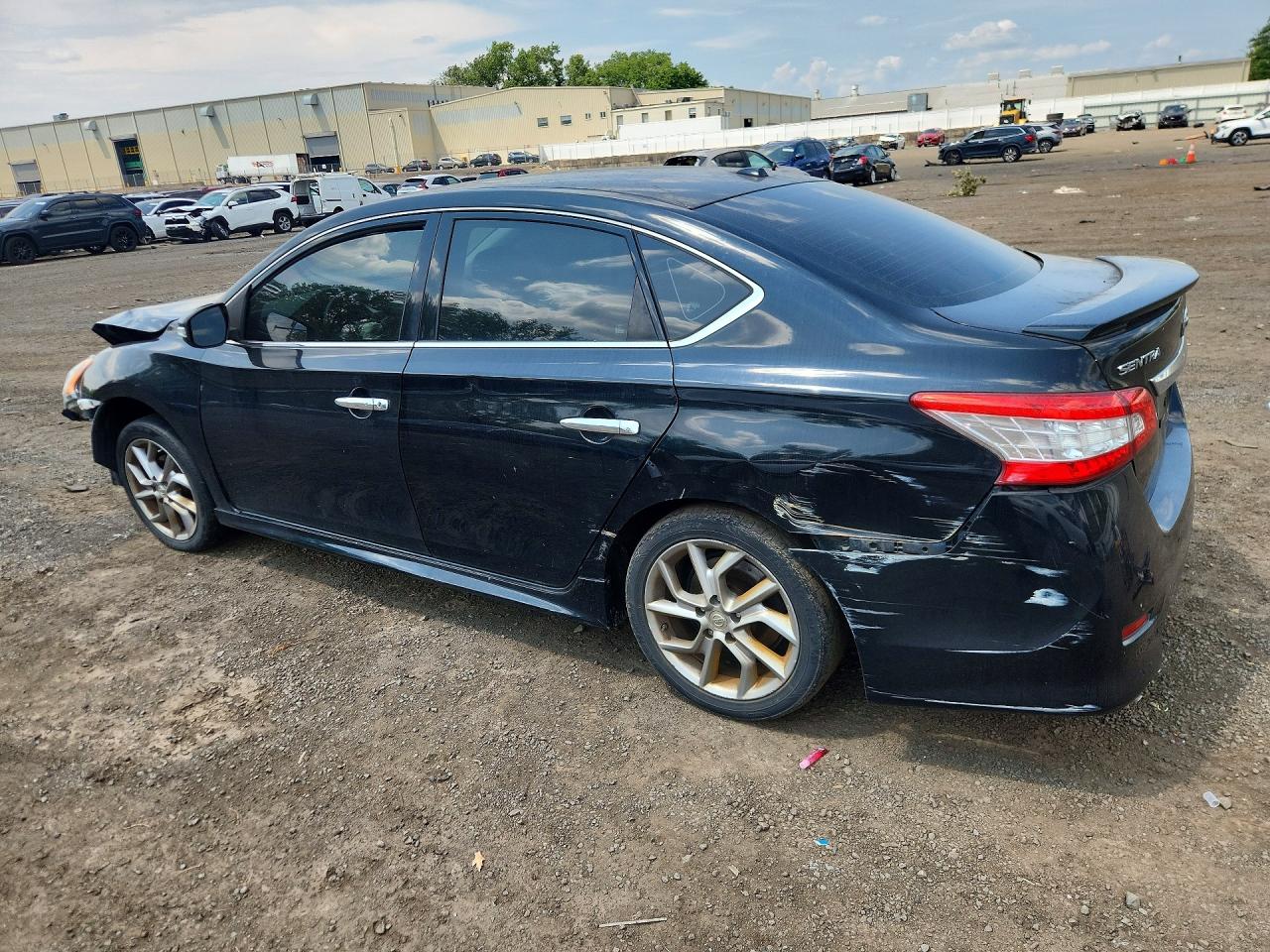 2015 Nissan Sentra Sr Black vin: 3N1AB7AP3FY285412