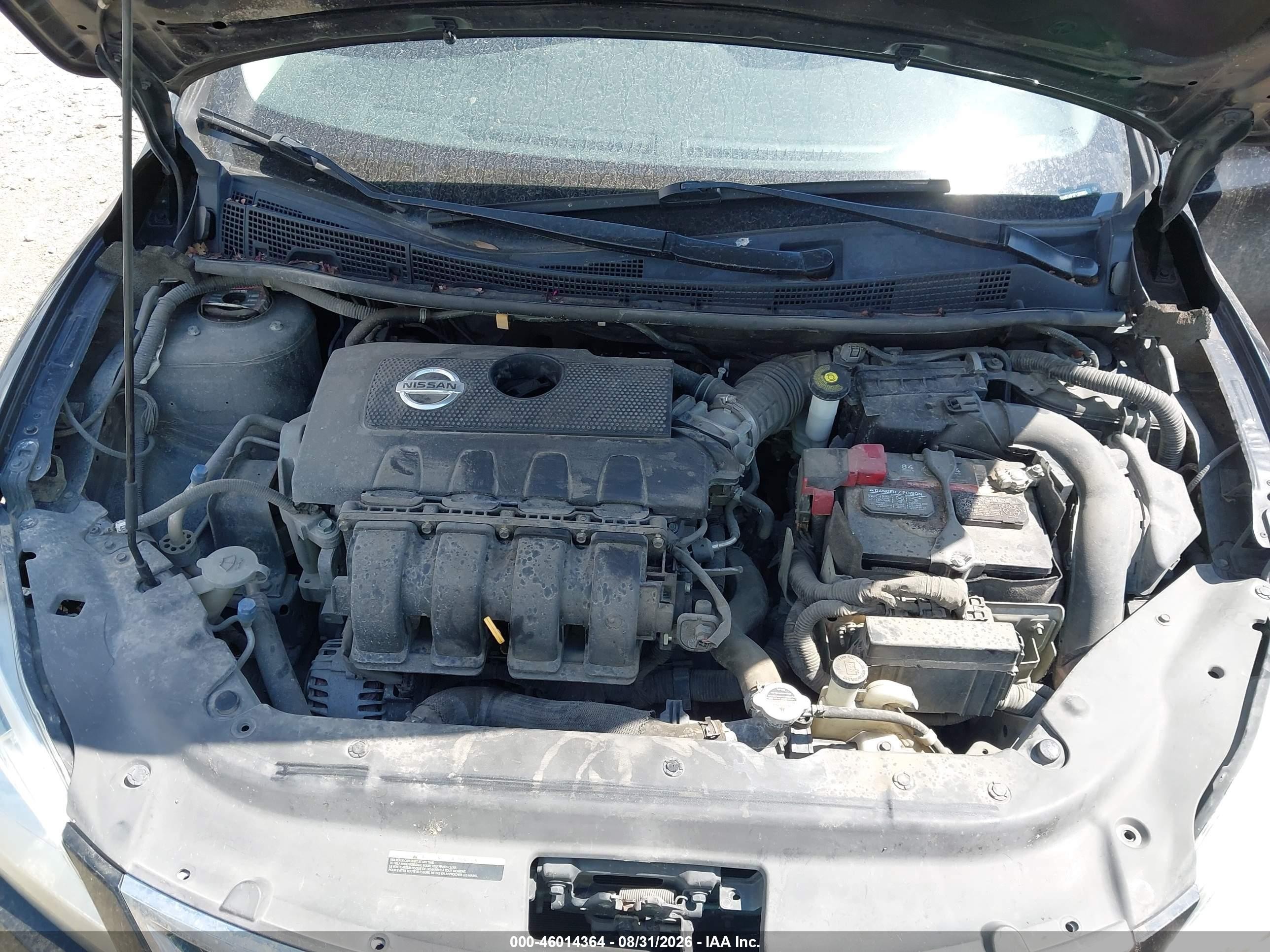 2015 Nissan Sentra Sv Black vin: 3N1AB7AP3FY285653