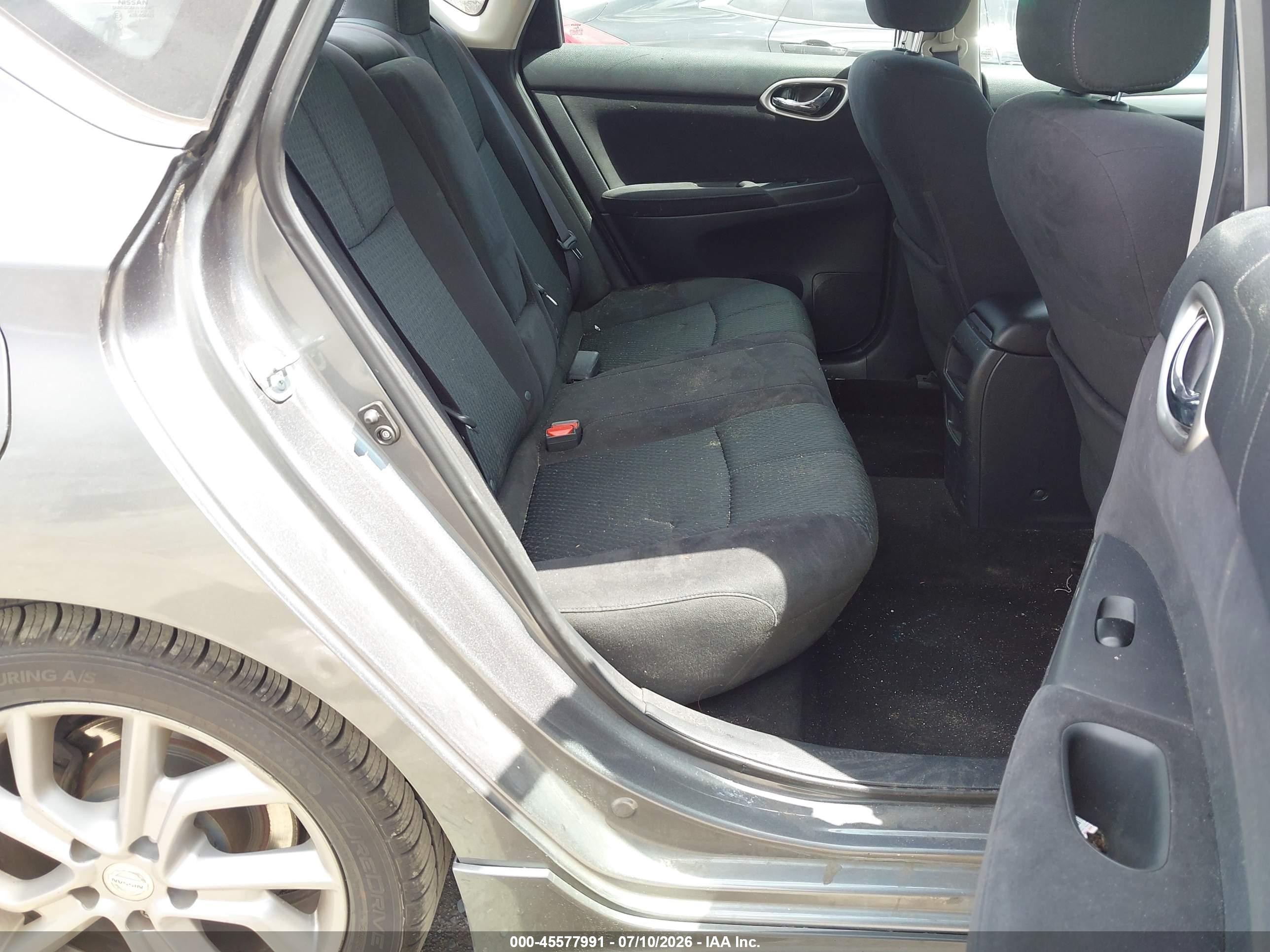 2015 Nissan Sentra Sr Gray vin: 3N1AB7AP3FY293039