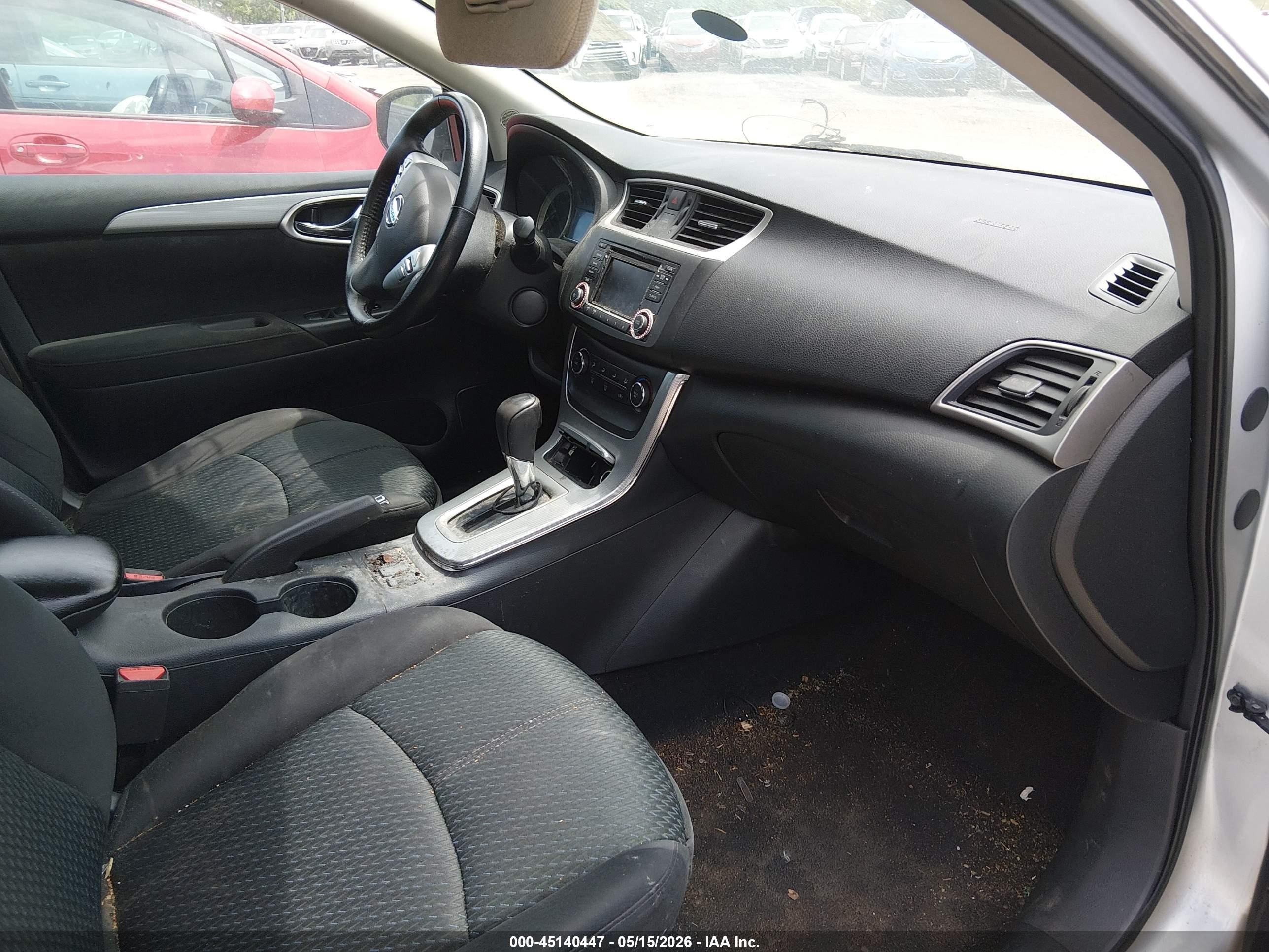 2015 Nissan Sentra Sr Silver vin: 3N1AB7AP3FY293655