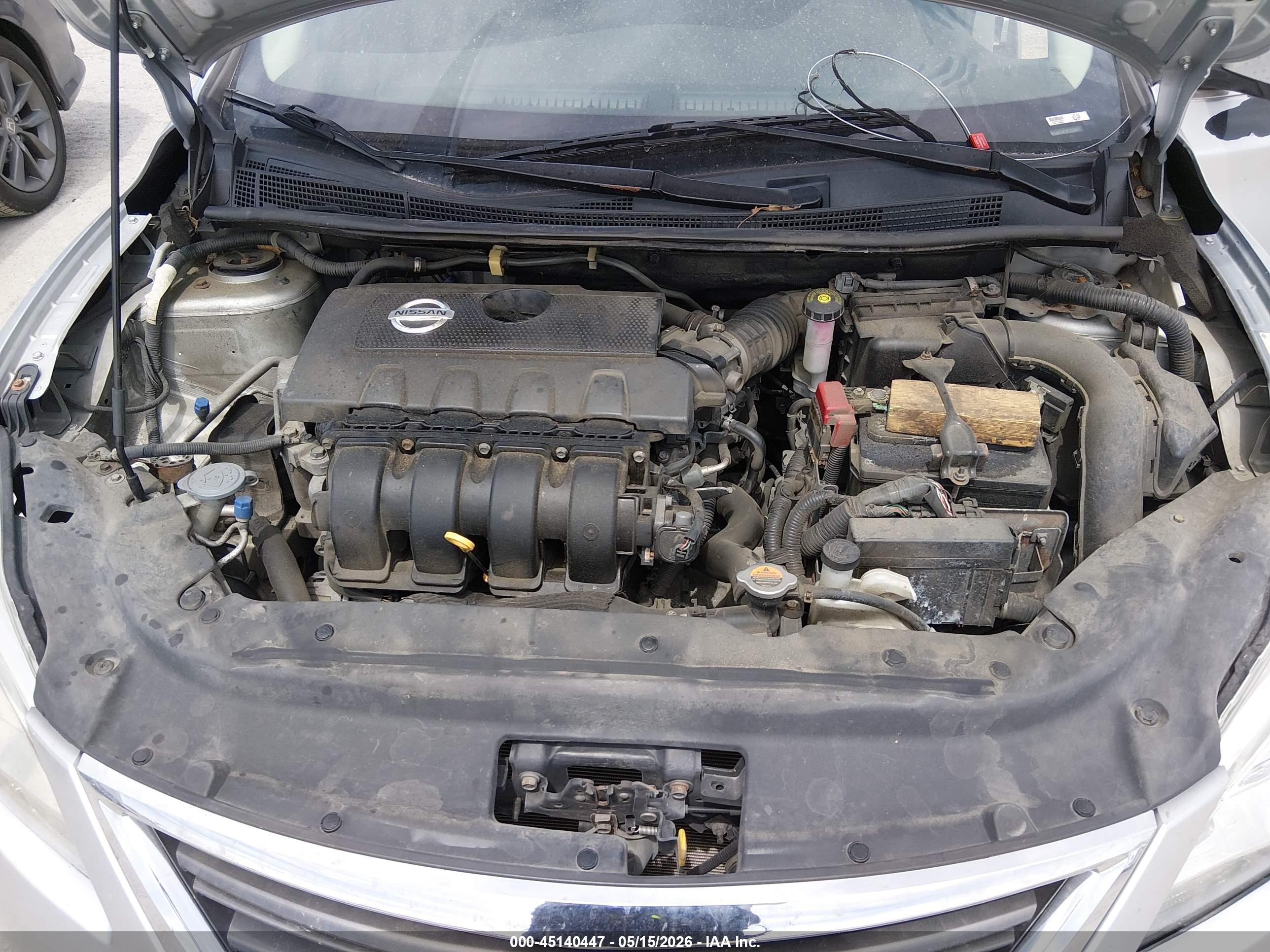 2015 Nissan Sentra Sr Silver vin: 3N1AB7AP3FY293655