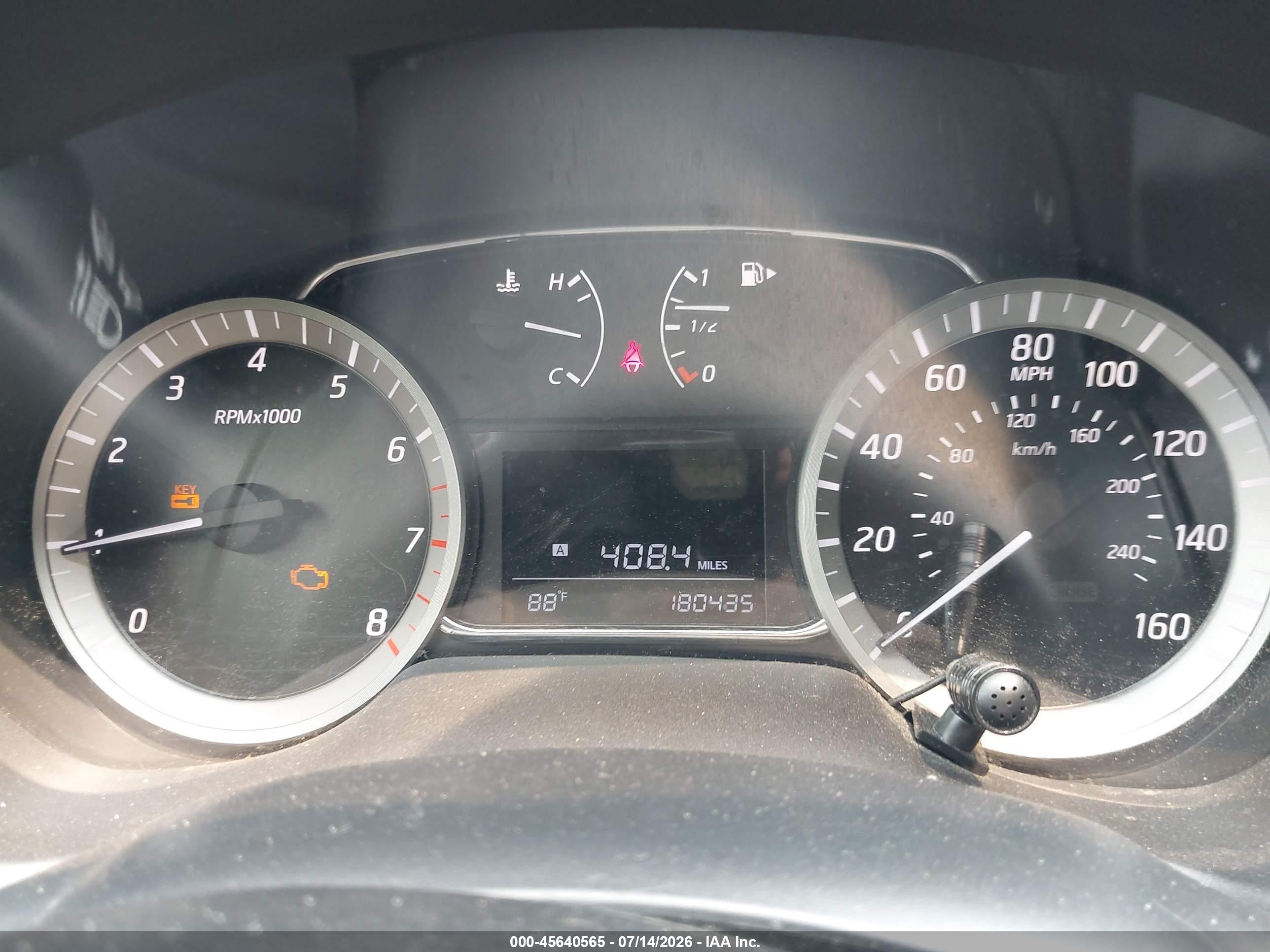 2015 Nissan Sentra Sv Gray vin: 3N1AB7AP3FY305822