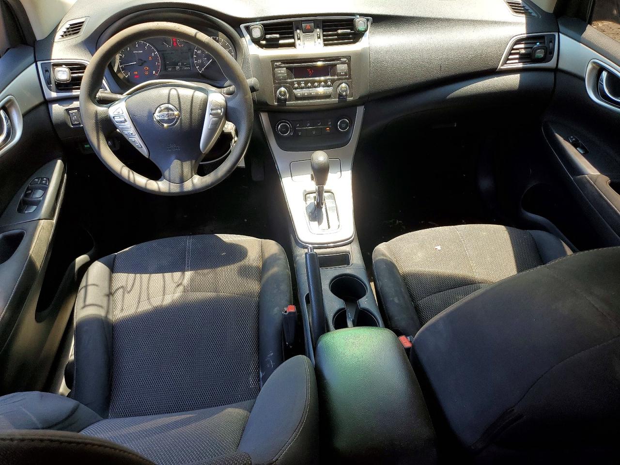 2015 Nissan Sentra S Black vin: 3N1AB7AP3FY306436