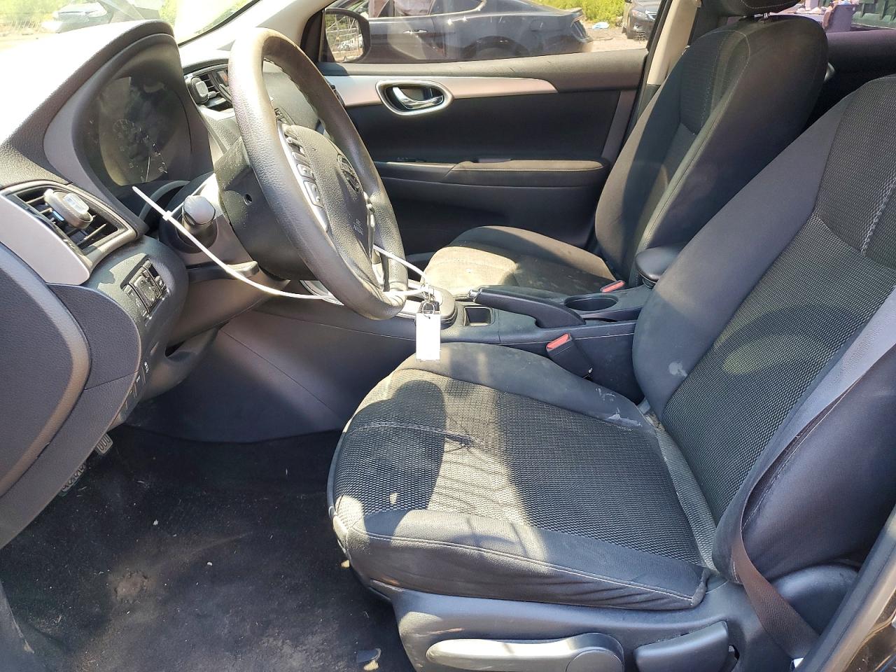 2015 Nissan Sentra S Black vin: 3N1AB7AP3FY306436