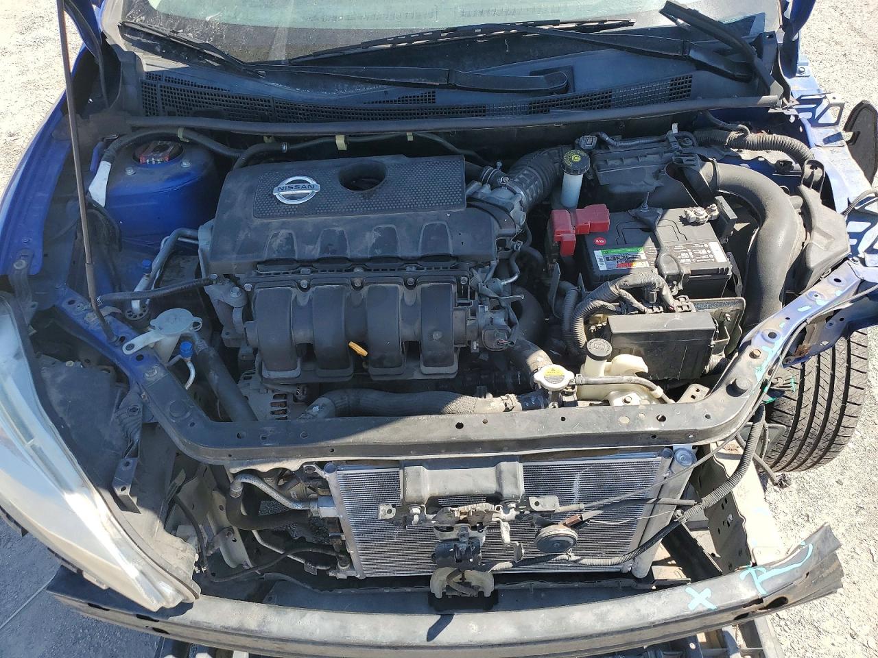 2015 Nissan Sentra Sr Blue vin: 3N1AB7AP3FY306792
