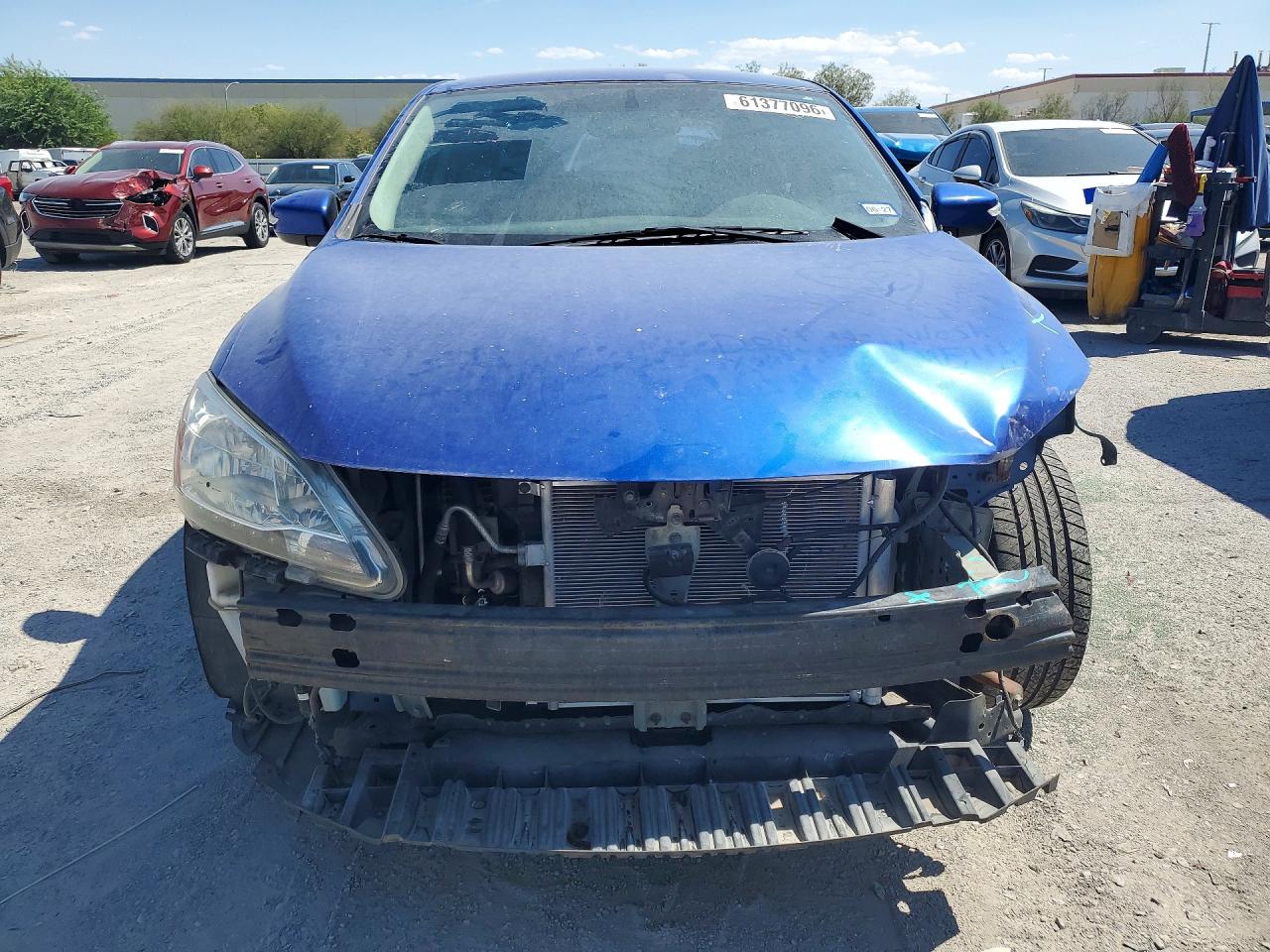 2015 Nissan Sentra Sr Blue vin: 3N1AB7AP3FY306792