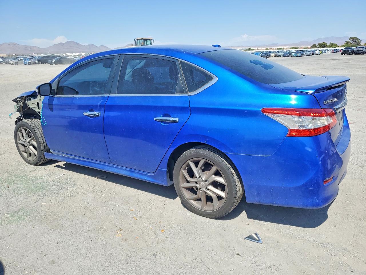 2015 Nissan Sentra Sr Blue vin: 3N1AB7AP3FY306792
