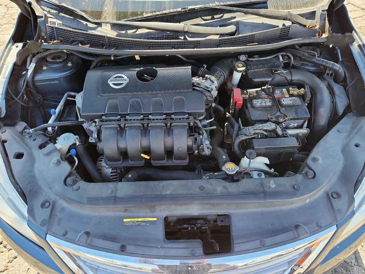 2015 Nissan Sentra Sv Blue vin: 3N1AB7AP3FY306839