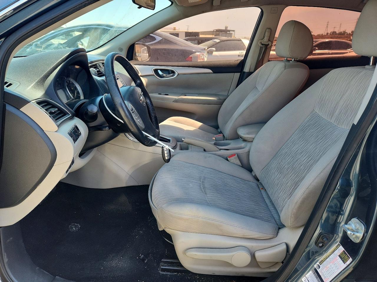 2015 Nissan Sentra Sv Blue vin: 3N1AB7AP3FY306839
