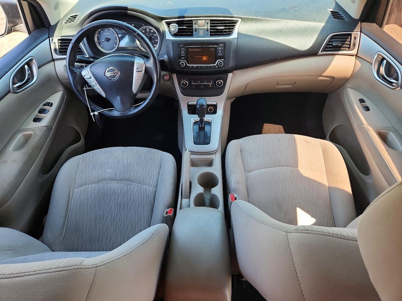 2015 Nissan Sentra Sv Blue vin: 3N1AB7AP3FY306839