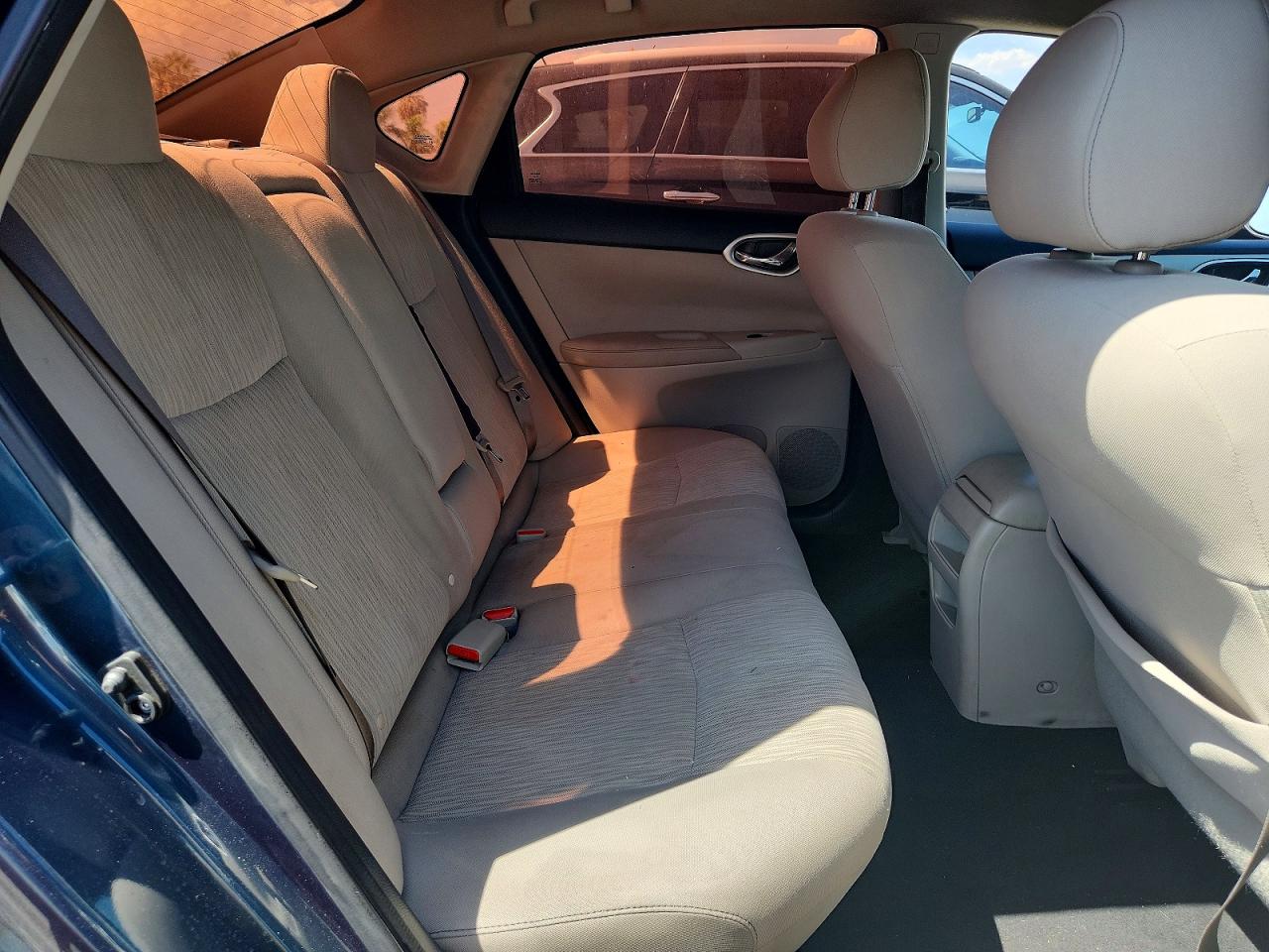 2015 Nissan Sentra Sv Blue vin: 3N1AB7AP3FY306839
