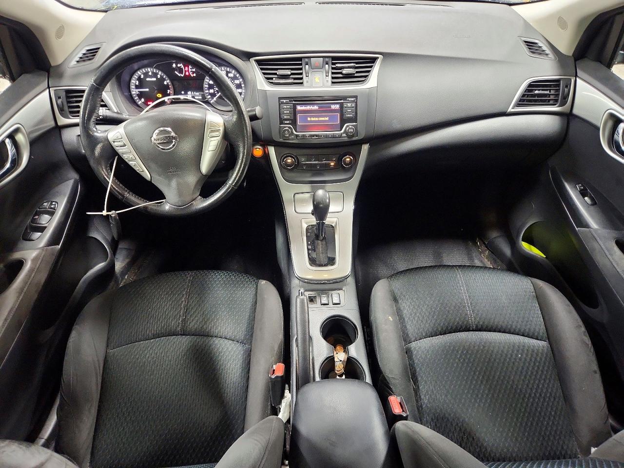 2015 Nissan Sentra Sr Black vin: 3N1AB7AP3FY308056